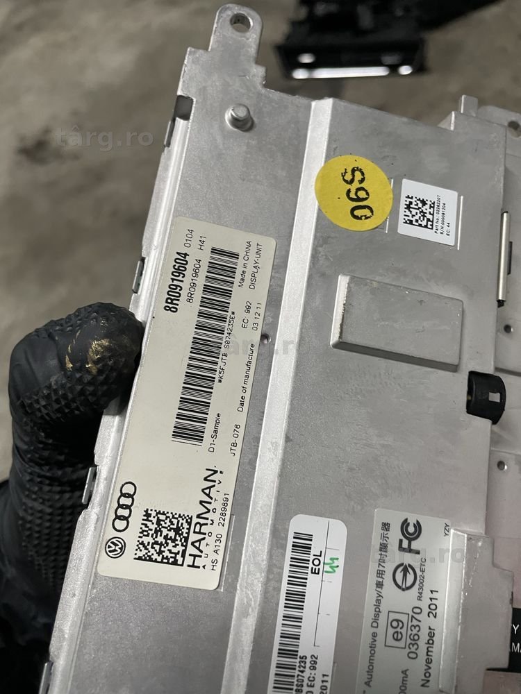 Navigatie completa Audi A4 A5 b8 unitate display amplificator