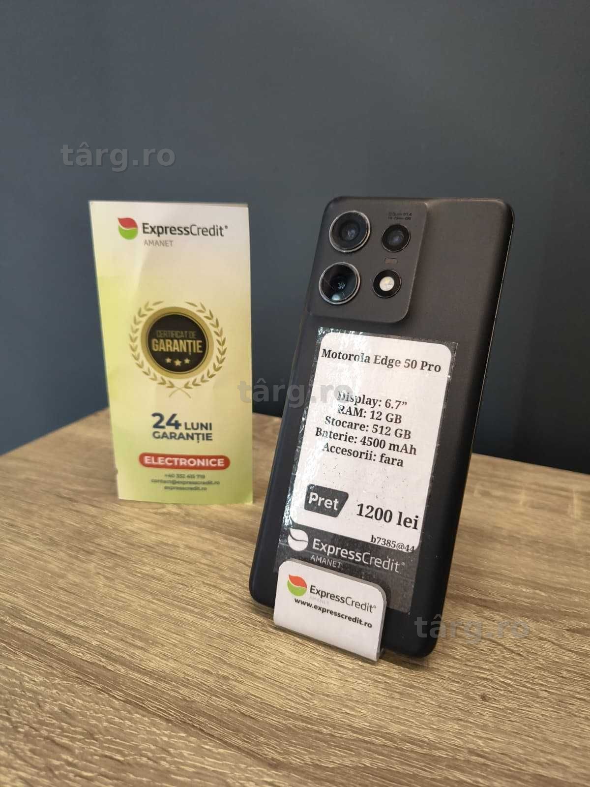 (AG51) Motorola Edge 50 Pro b7385 - Garantie 2 ani!