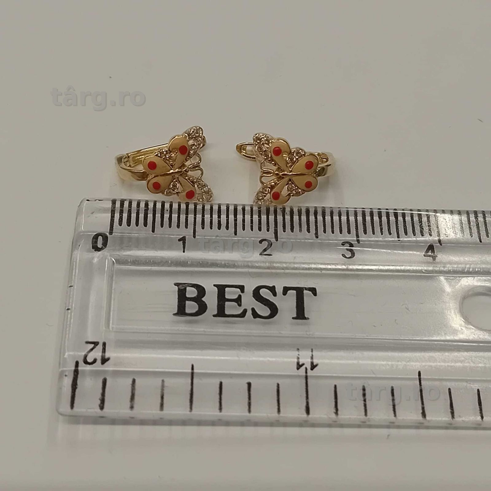 Cercei Copii Aur 14k 1.64g (ag49 Esplanada b.8311) 2 ani garantie 3
