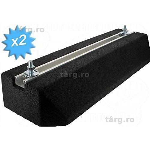 Suporti antivibratie, pardoseala, Pompe de Caldura H10cm x L45cm/60cm