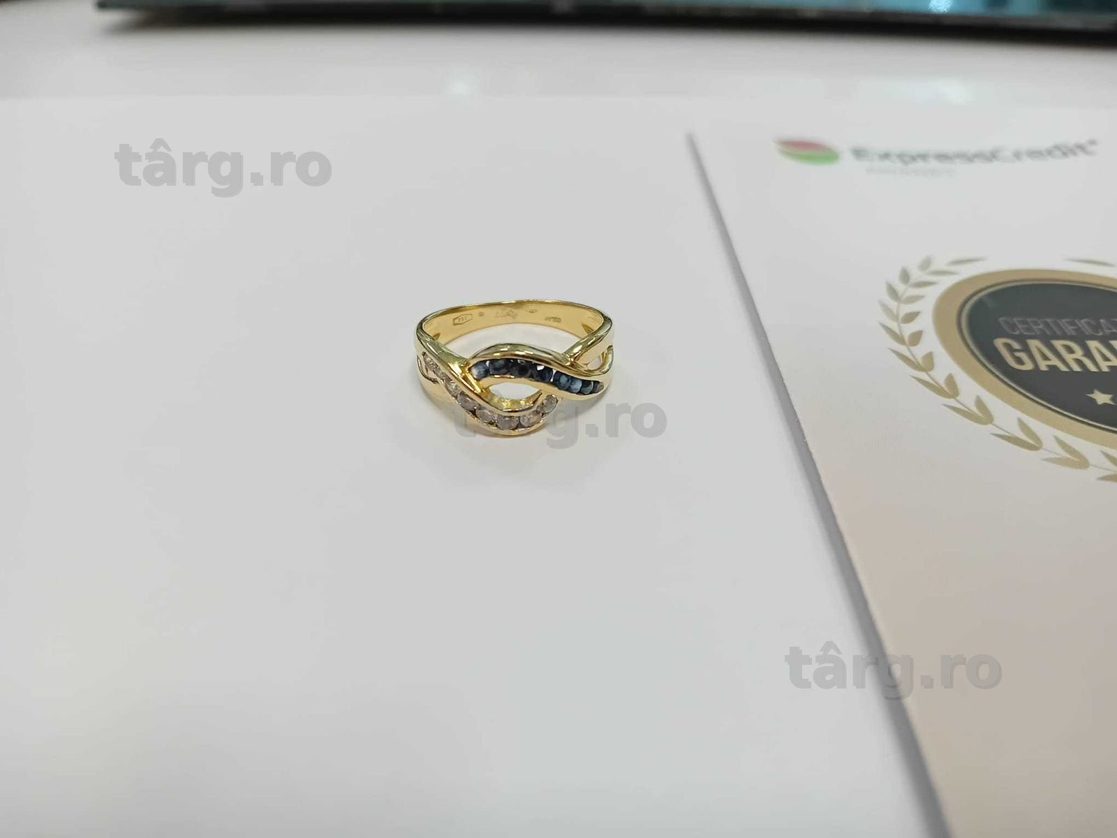 (Ag33) Inel Aur 18K / Garantie 2 ani