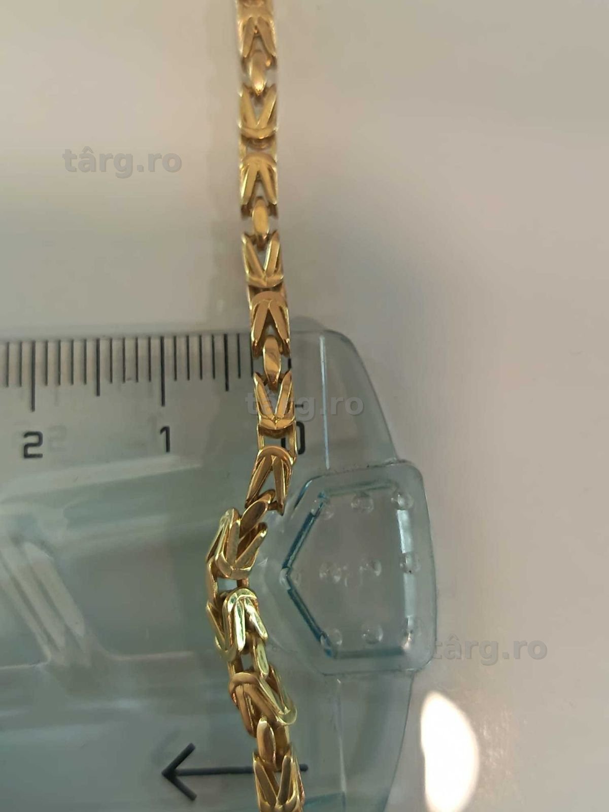 (AG41) Lant aur, 14K b6220 Certificat de garantie Ridicare din agentie 2