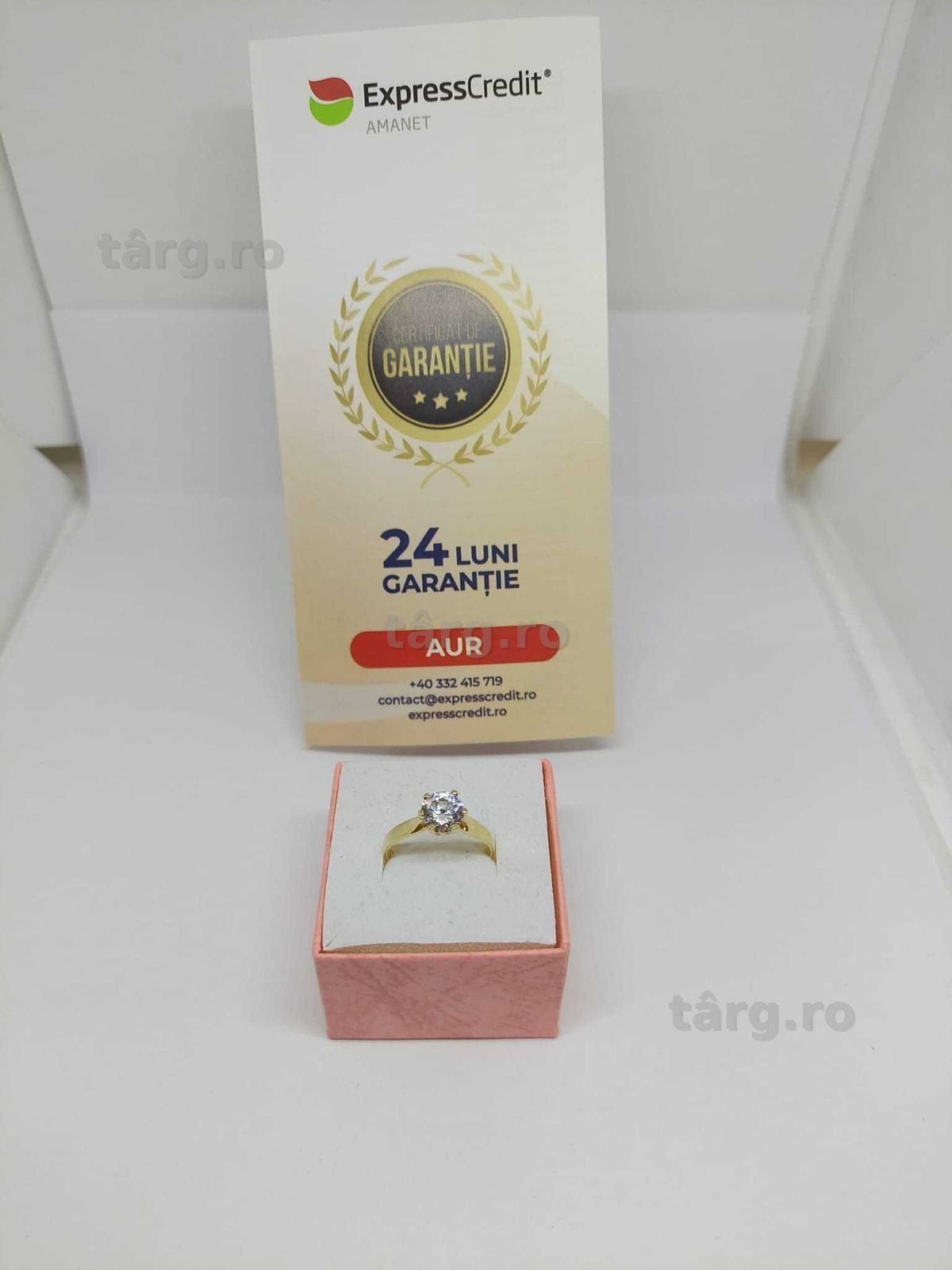 Inel aur 14k 2.24gr [35344.1/30 Pacurari 2] Garantie 2 ani!