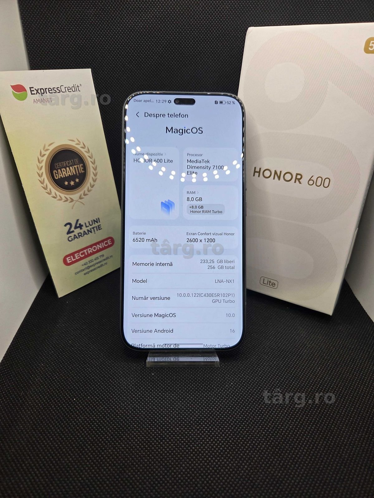 Honor 600 Lite (50648 Ag11 Piata Nicolina) Garantie 2 ani! 2