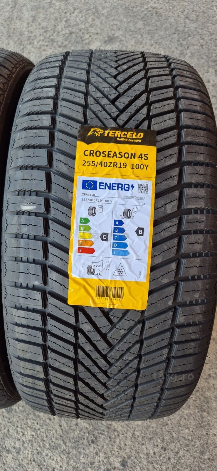 4 anvelope M+S noi Tercelo 255/40/19,dot 2025.Pretul este pe bucata. 3