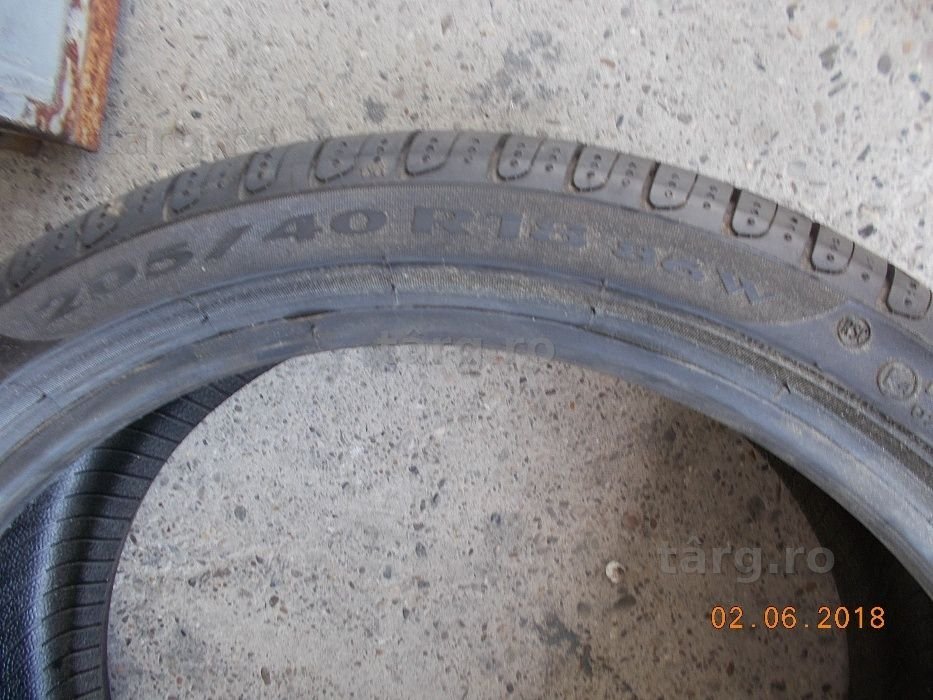 4 anvelope NOI vara 205 40 18 pirelli runflat dot 2018 3