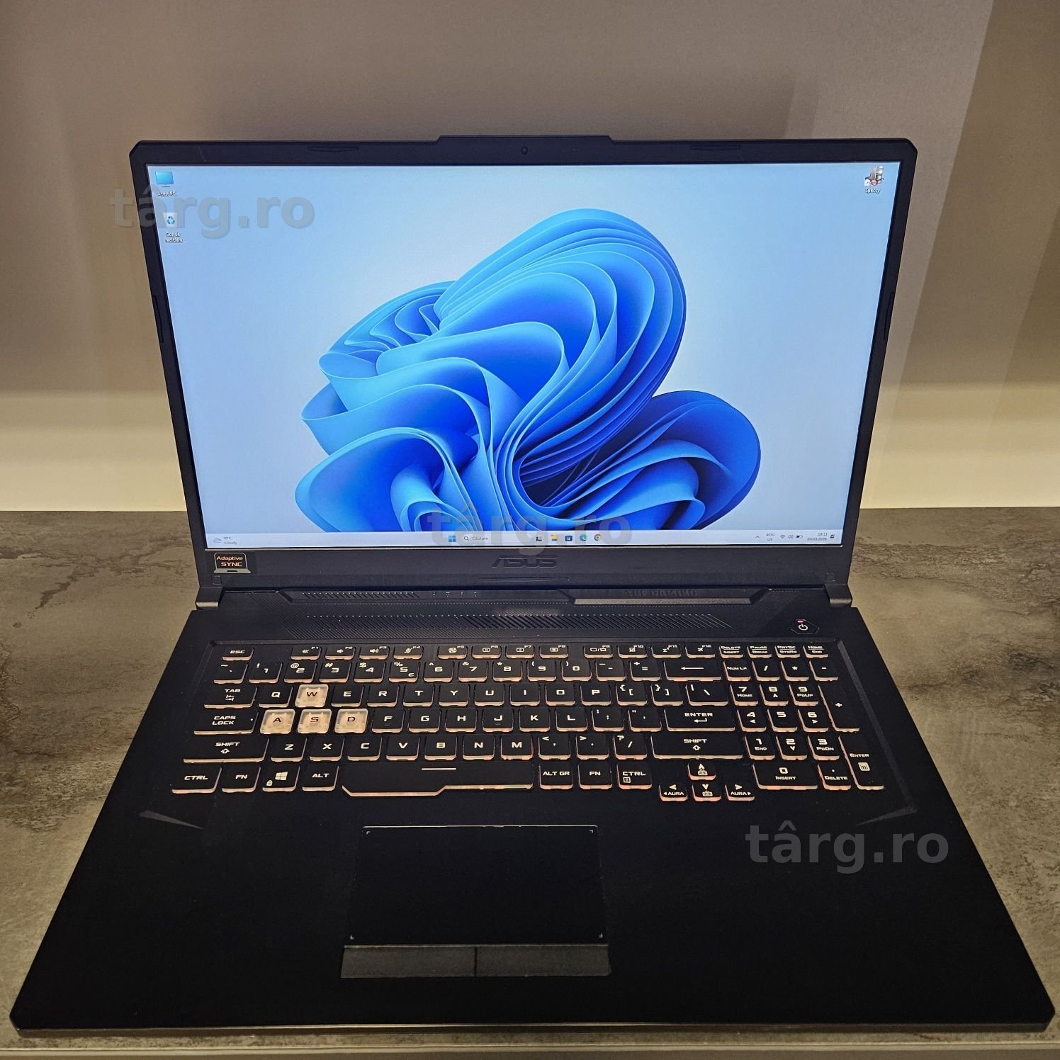 Amanet F28: Laptop Asus TUF Gaming F17 17" (N)