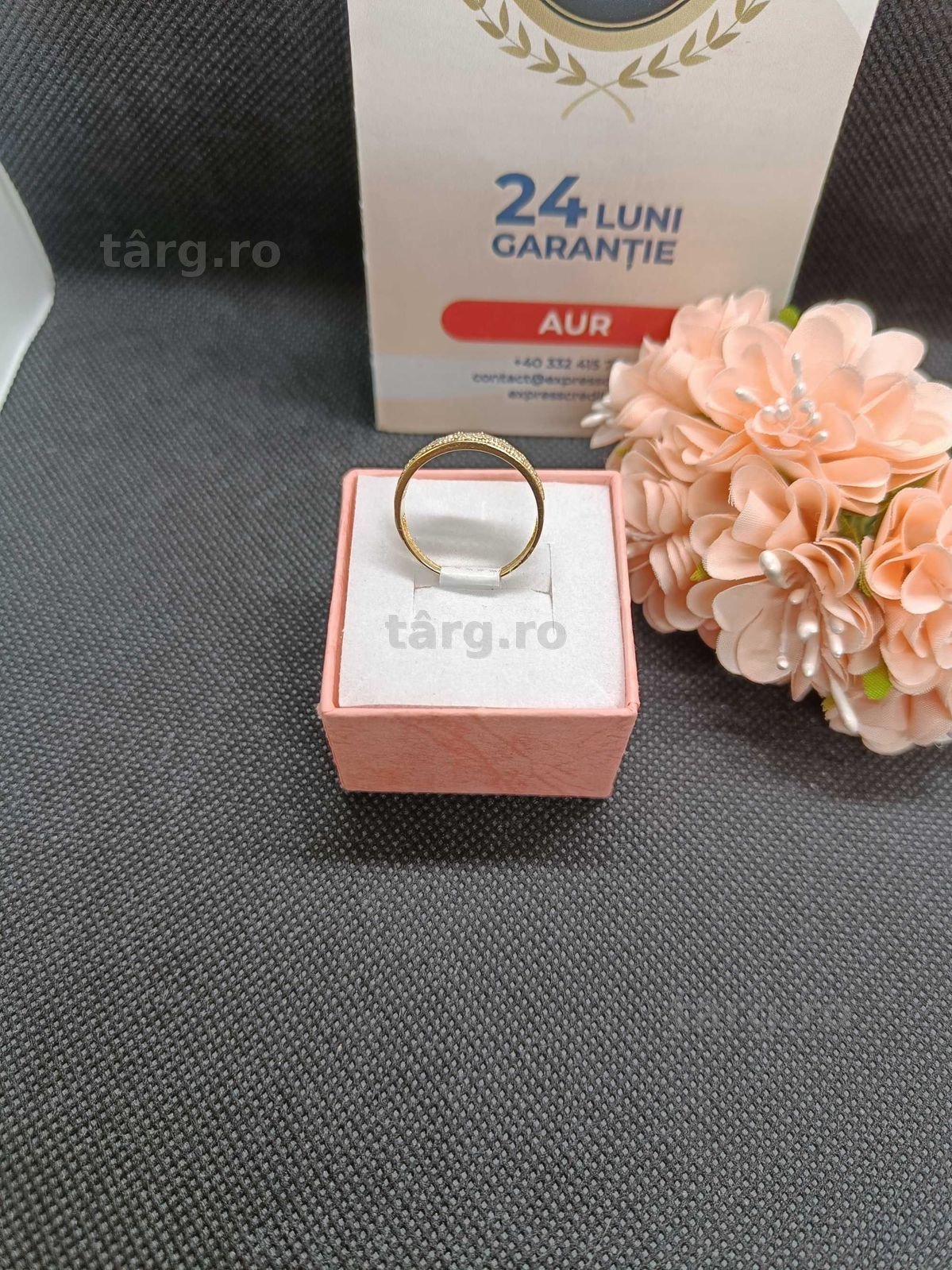 Inel aur 14K 2.38g (Ag16 Moldova B32329.4) - Garantie 2 ani! 3