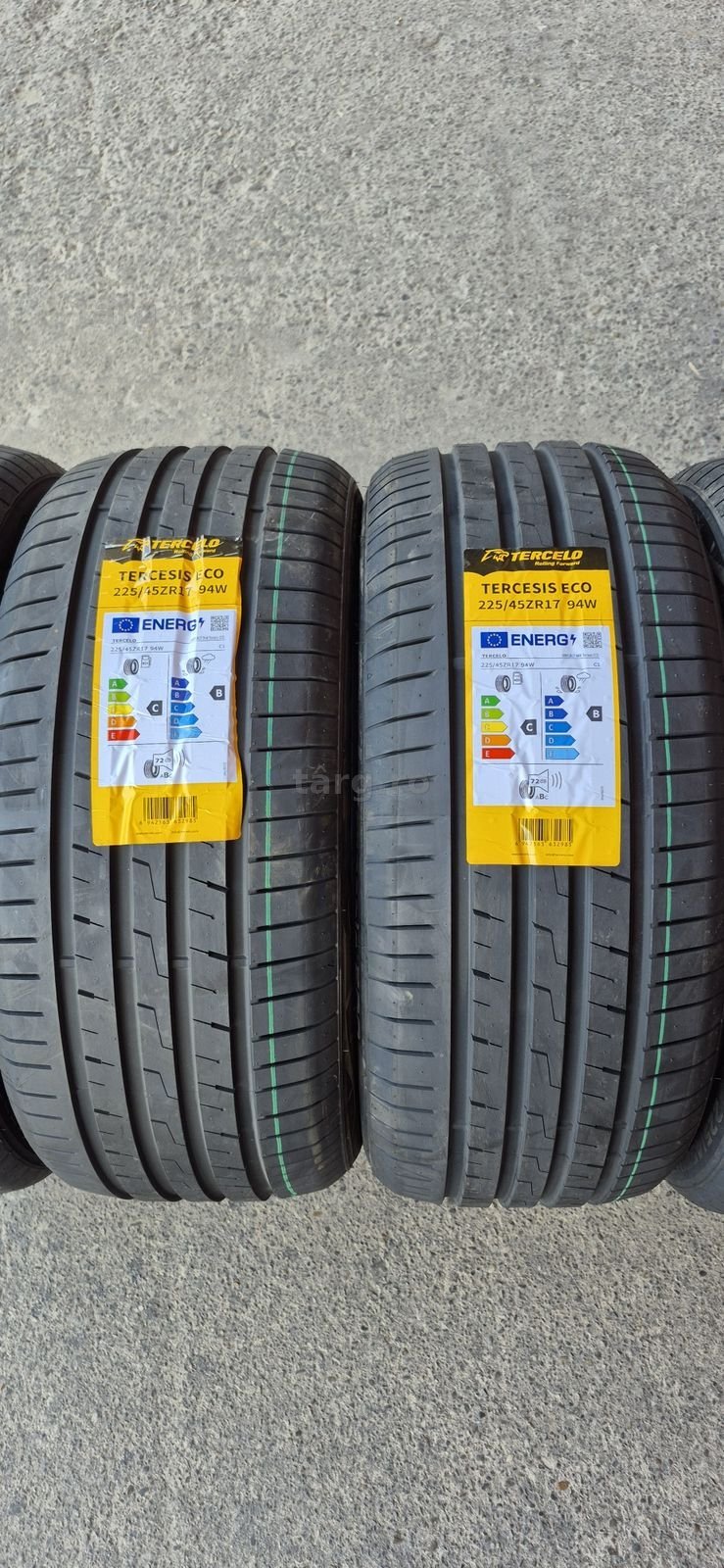 4 anvelope vara noi Tercelo 225/45/17,dot 2025.Pretul este pe bucata. 2