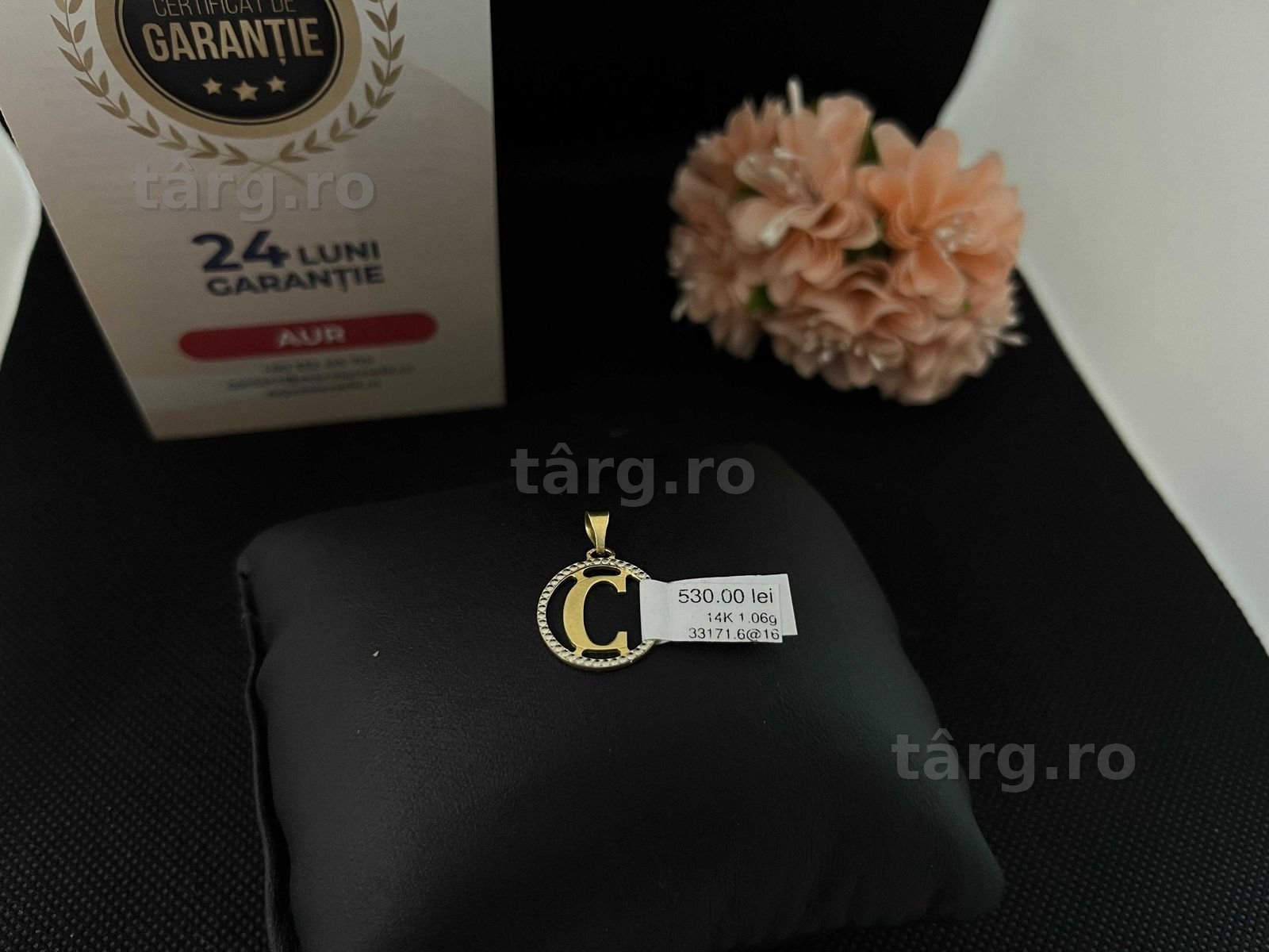Pandantiv Aur 14k 1.06g (AG16 Moldova b33171.6)-Garantie 2 ani! 3