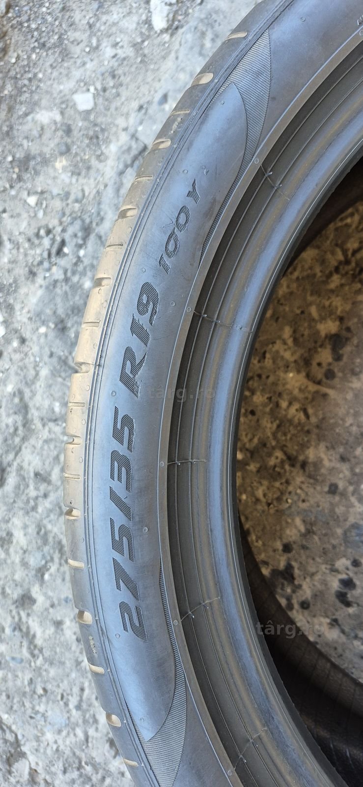 4 anvelope vara Pirelli,fata 245/40/19,spate 275/35/19.Pretul este pe bucata 7