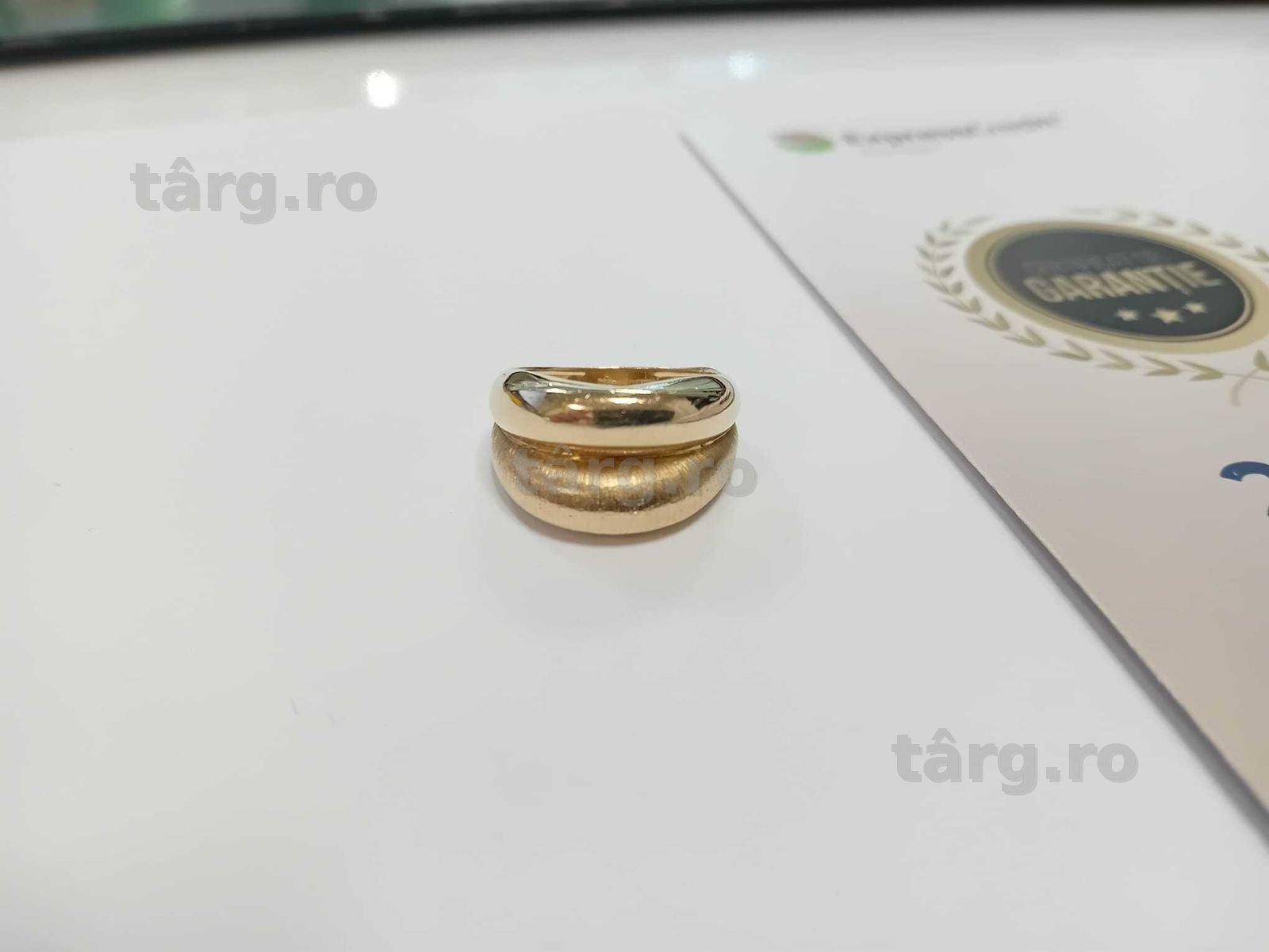 (Ag33) Inel Aur 14K/Garantie 2 ani