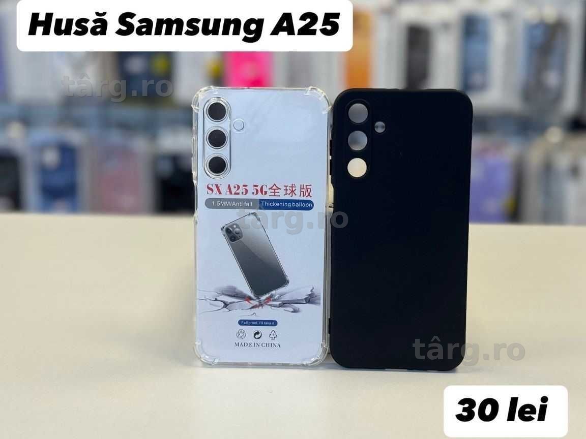 Husa silicon, folie, cablu, incarcator Samsung A25