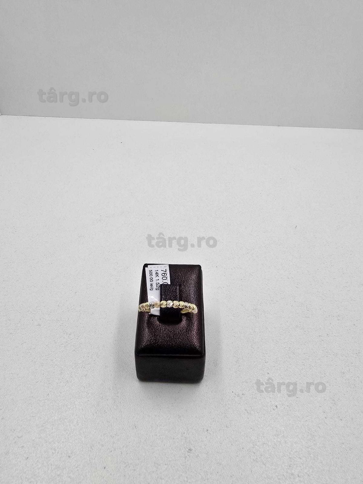 Inel aur 14K 1.52gr (Ag25 Belvedere B.43279.1)-Garantie 2 Ani! 2