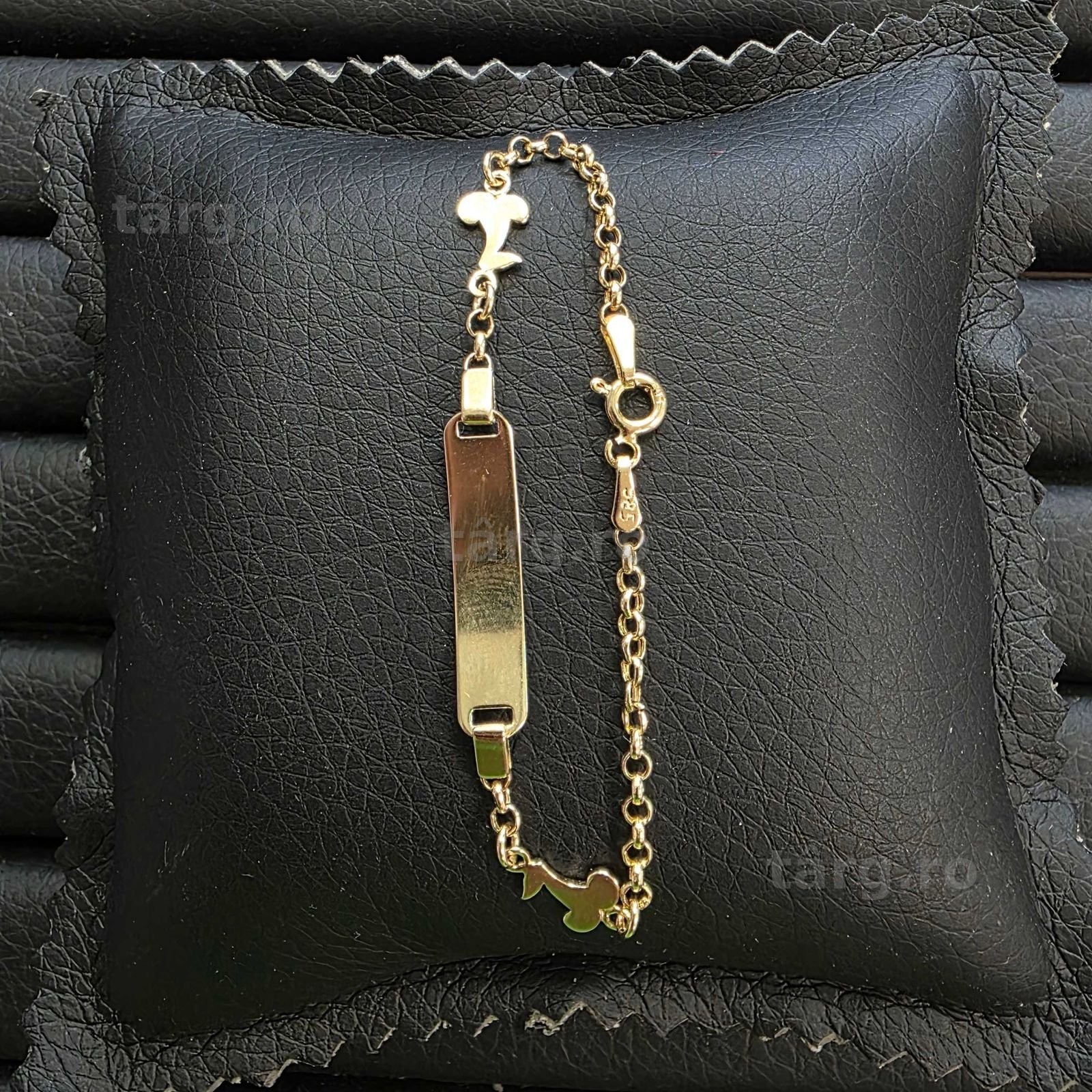 Bratara Aur 14K - 2.41 grame / 1105 lei ( B33679.2 / Ag28 Doi Baieti ) 2
