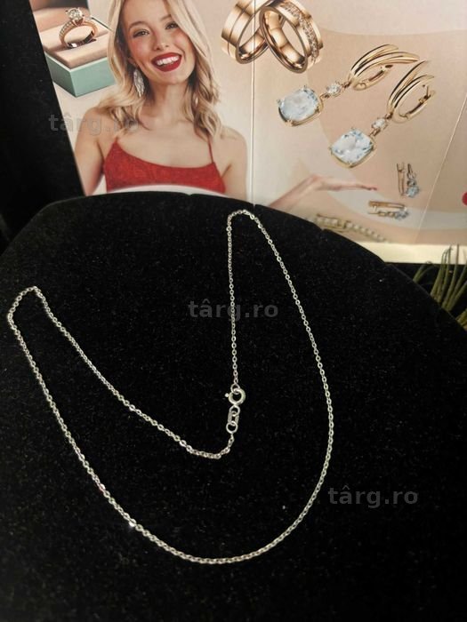 Lant aur alb 14k 1.91g (B.60356-Tatarasi) Garantie 2 ani-880 lei 2