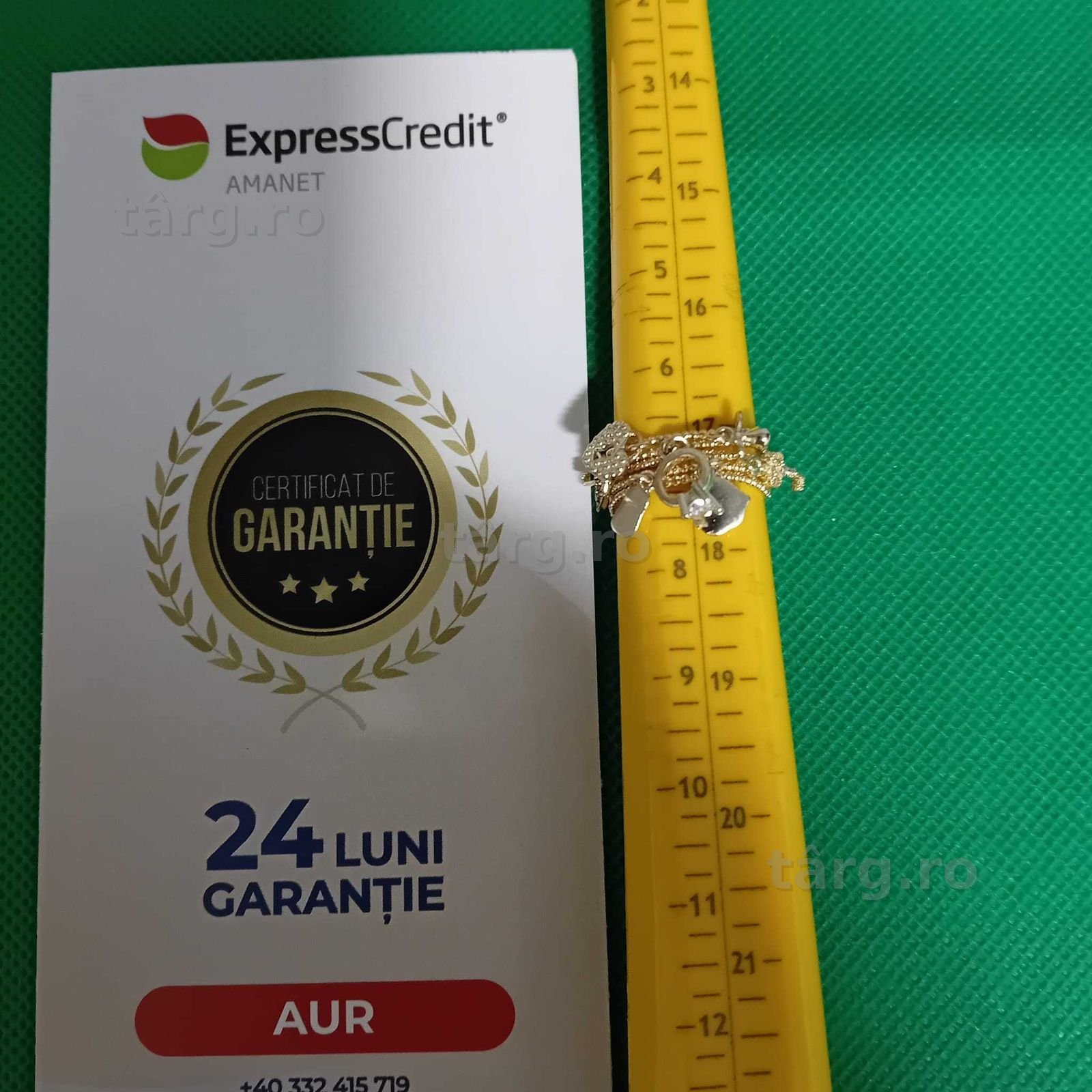 INEL  Aur 14K 5.35g (Ag4 Dacia B.52258.1) Garantie 2 ani 2