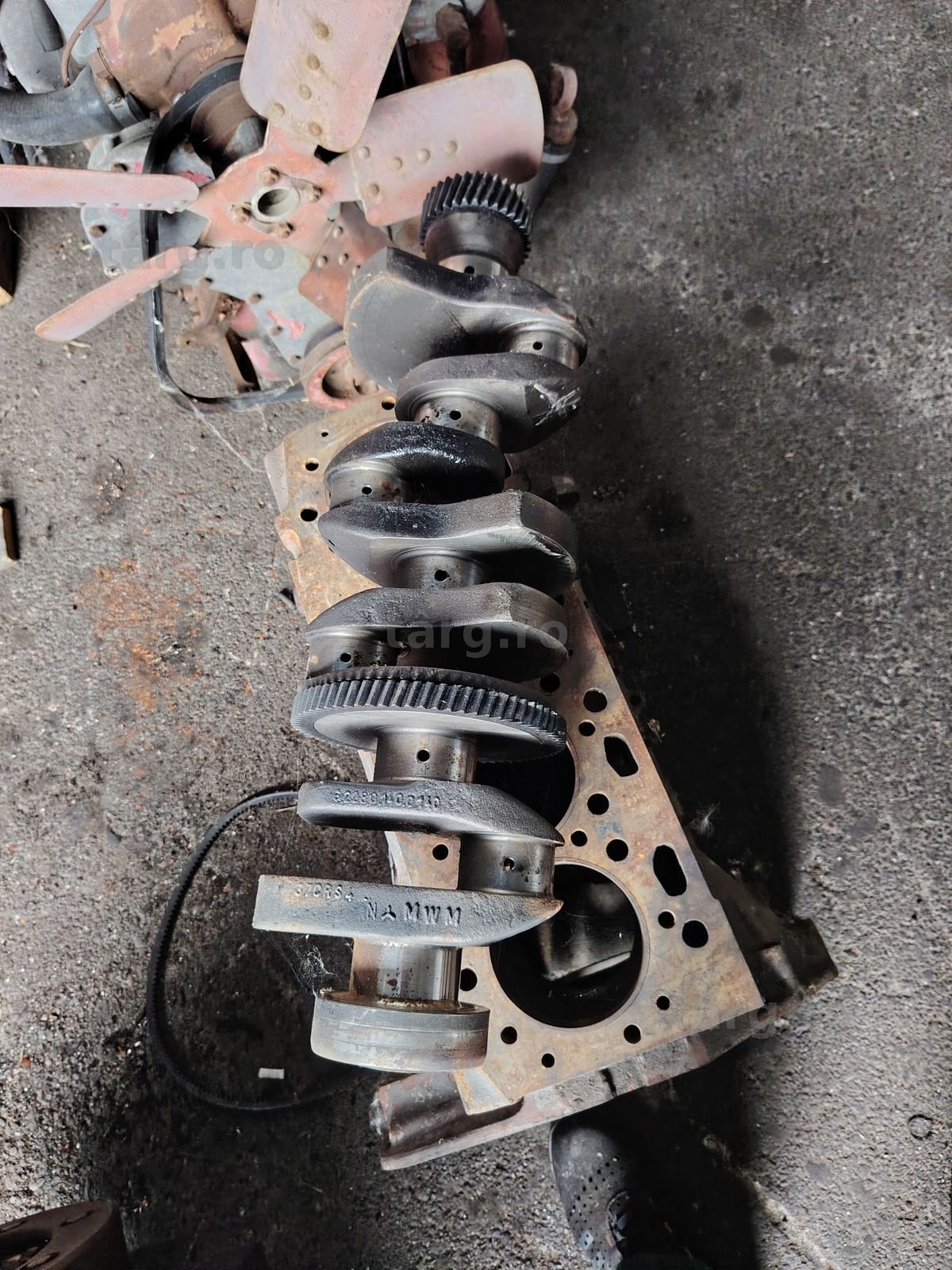 Arbore pentru motor in 4 mwm