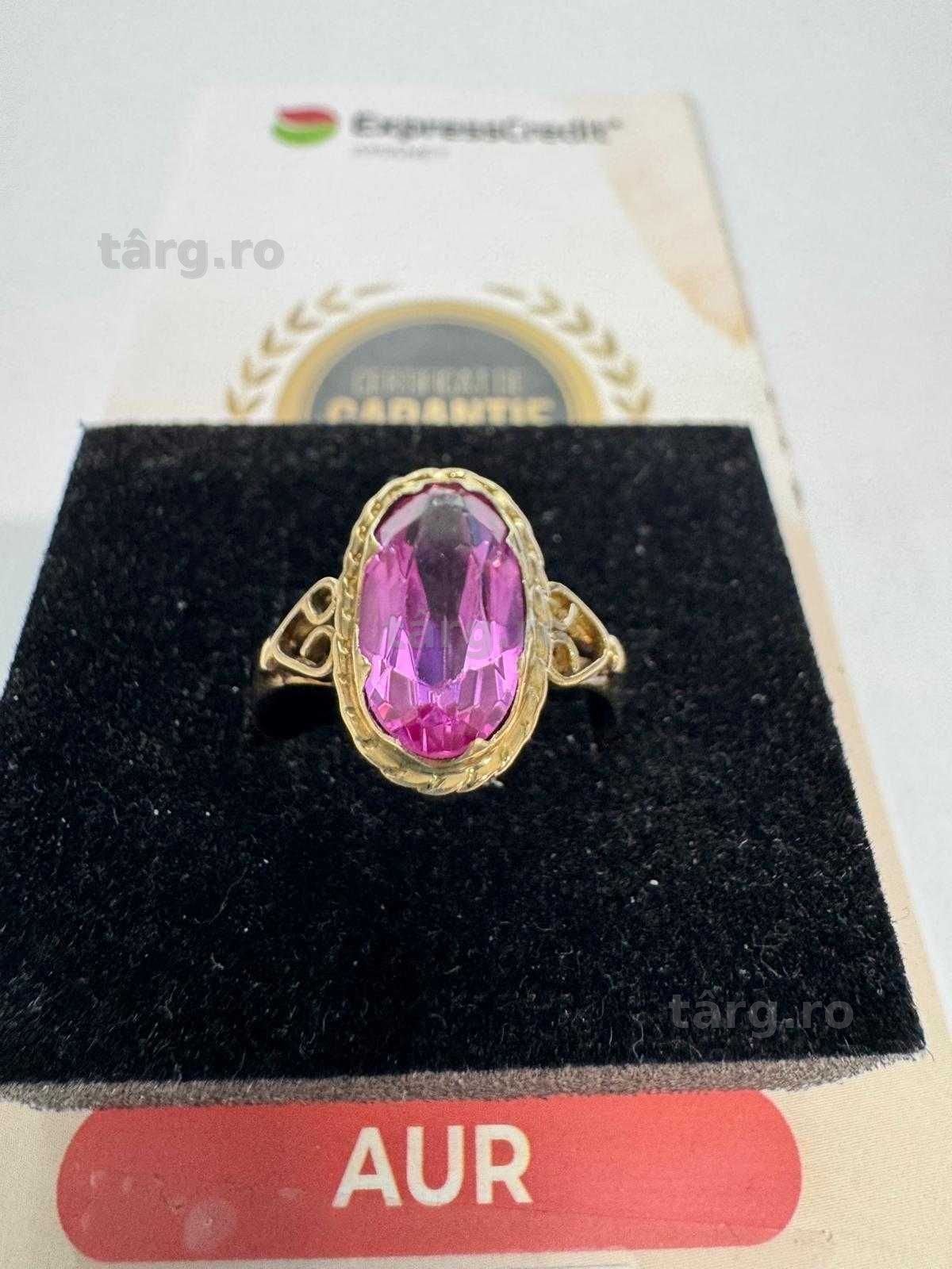 Inel din aur 14k (70303.1/ 10 Pacurari 1) garantie 2 ani! 2