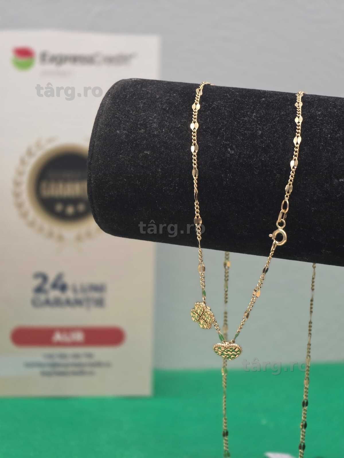 Lant aur 14K 4.29g [Ag45 Bacau1 B.5141.3] - Garantie 2 ani