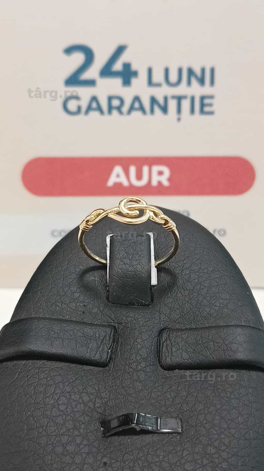 Inel aur 14K 1.43gr [AG24 Harlau B.46235.1] - Garantie 2 ani!