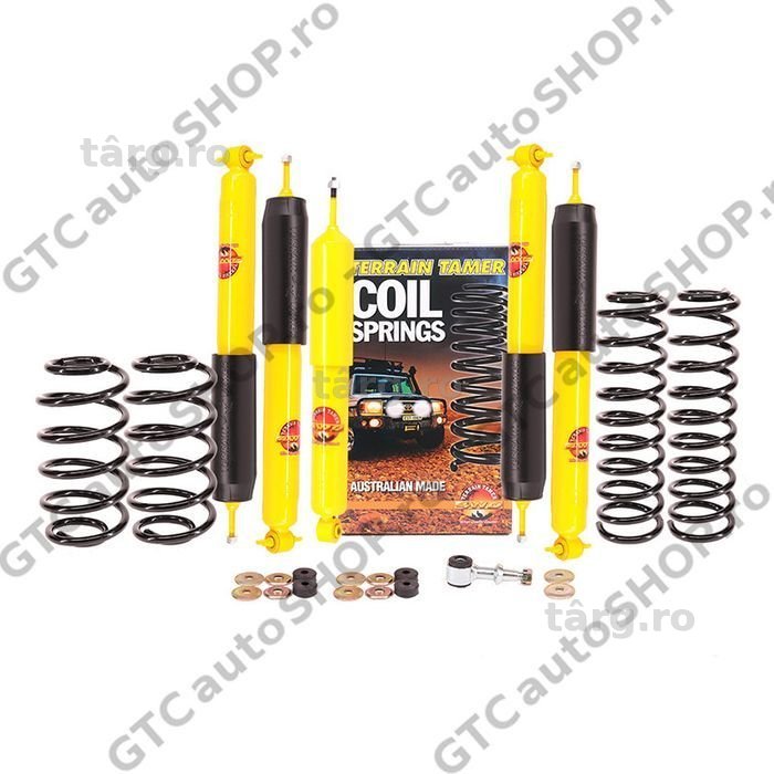 suspensie - kit complet terrain tamer tgs +4/5cm, jeep wrangler tj