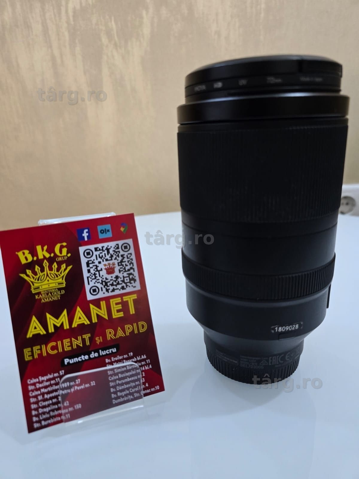 Obiectiv Foto Sony 70-300mm Amanet BKG