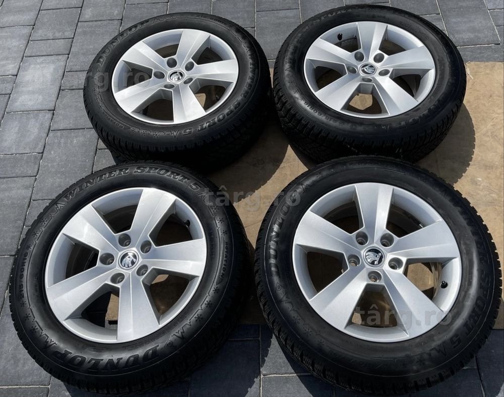 Jante Skoda 16 Superb 215/60R16 Passat B8 ca si noi