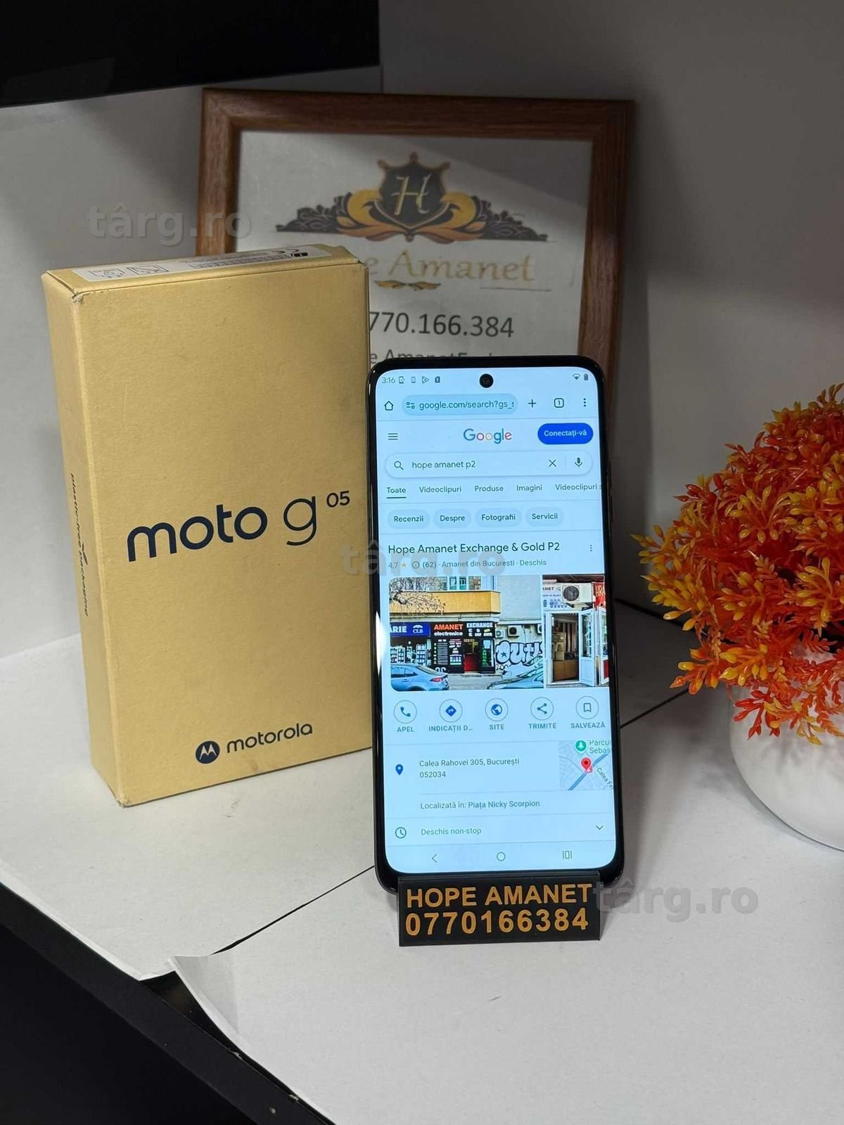 HOPE AMANET P2 - Motorola G05 / 64GB / 4Gb Ram 3