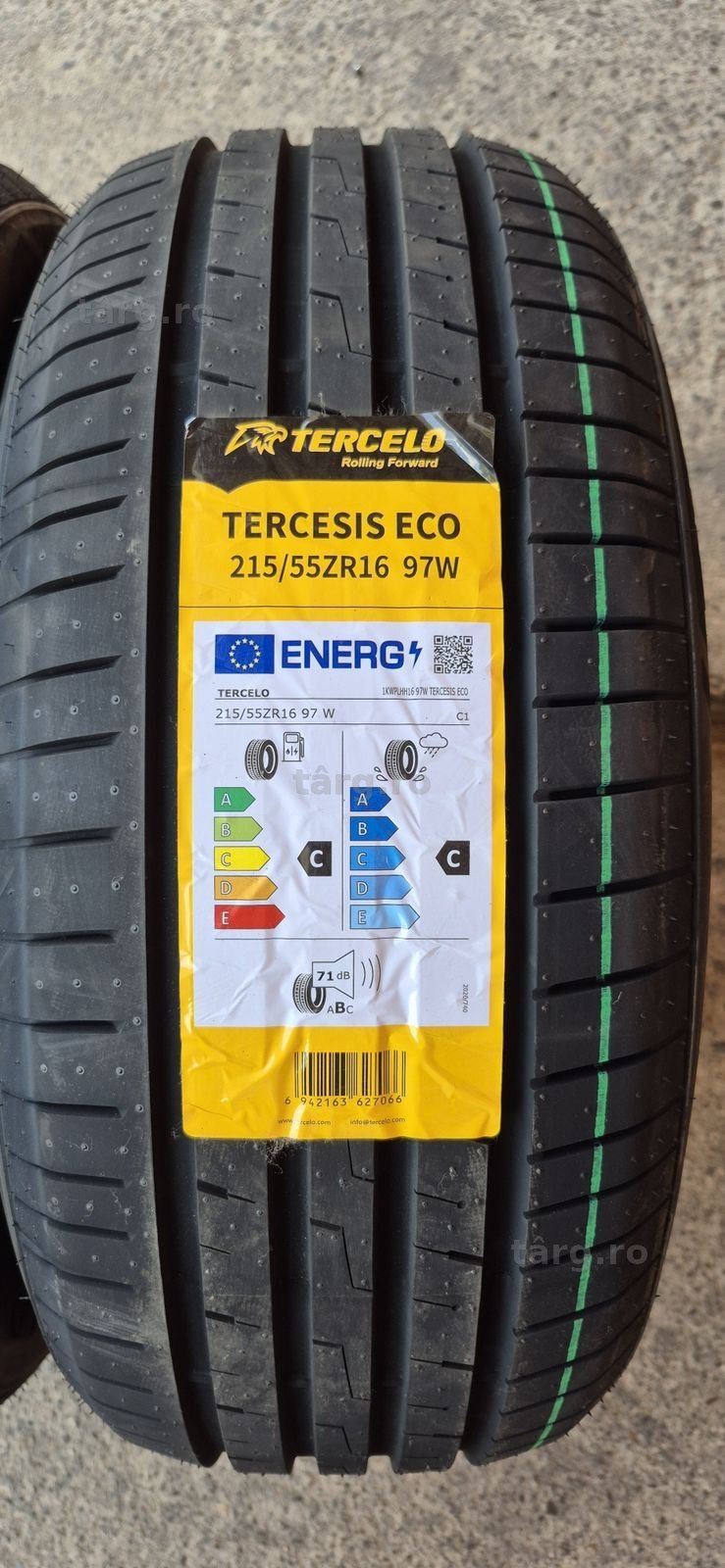 4 anvelope vara noi Tercelo 215/55/16,dot 2026.Pretul este pe bucata. 3