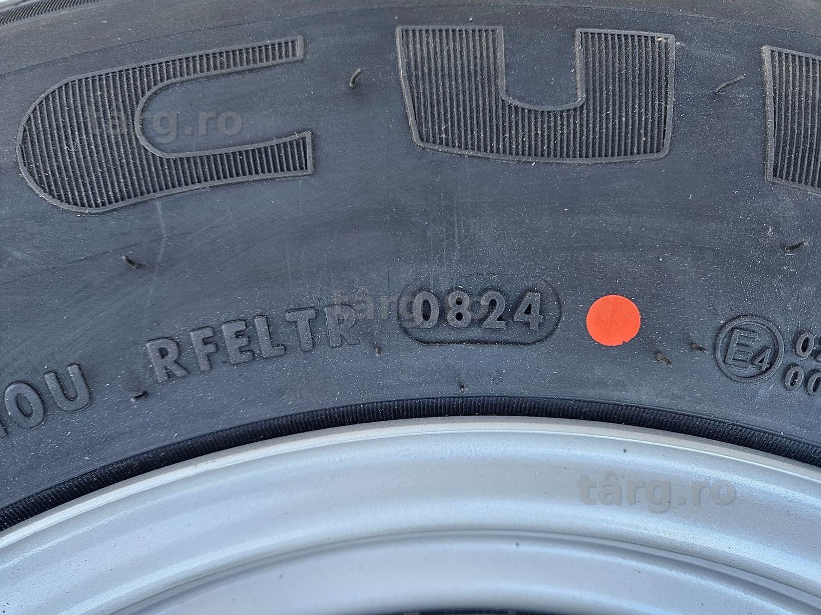Roata completa remorca 215R14C Anvelopa SECURITY M+S pe Janta 5.5Jx14 6