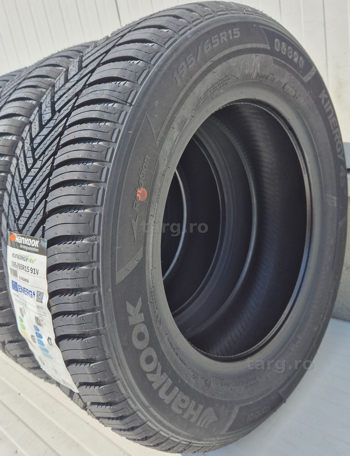 195/65 R15, 91V, HANKOOK Kinergy 4S, Anvelope all season M+S 3