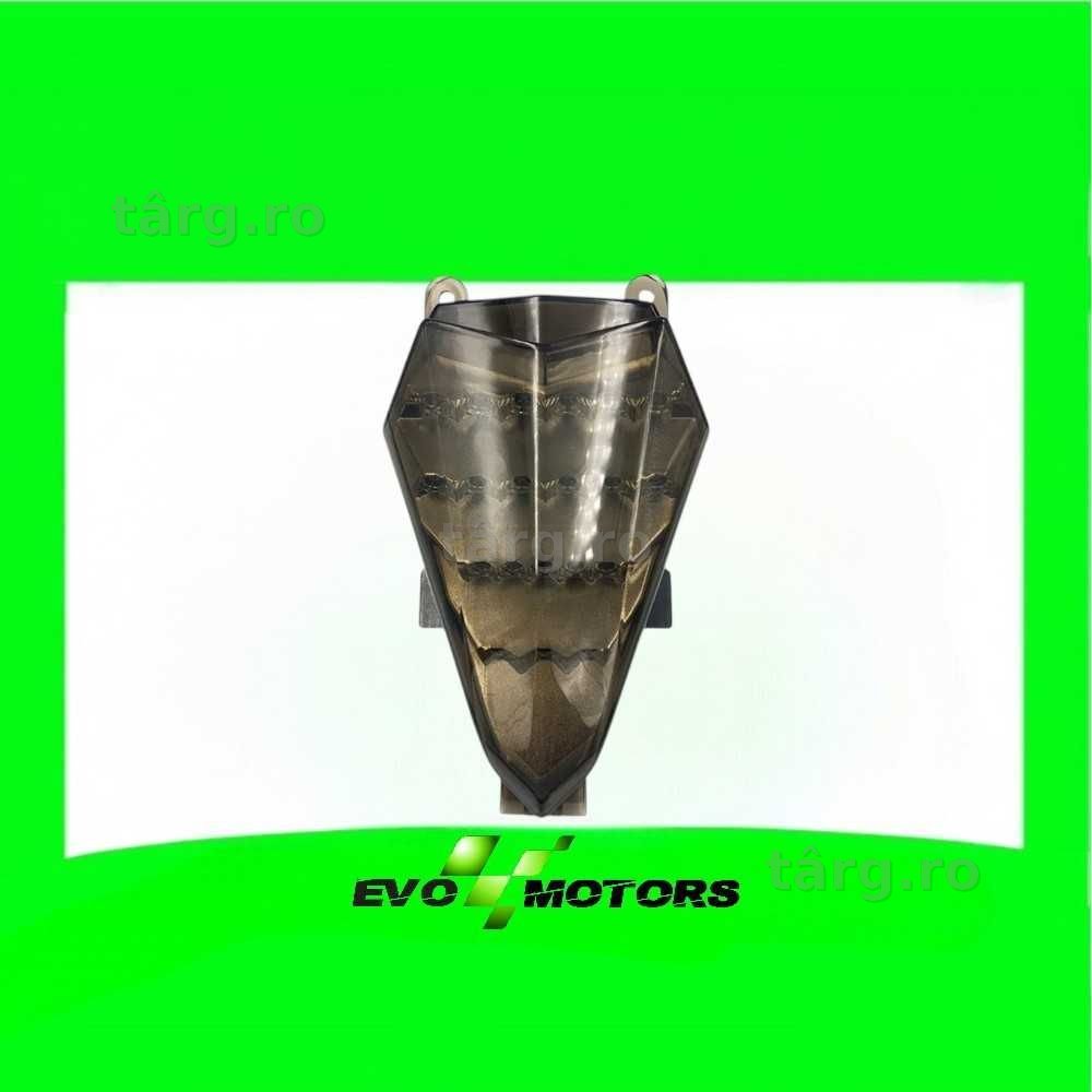 Stop spate LED cu semnalizari Yamaha YZF R6 2006-2007 fumuriu A2073