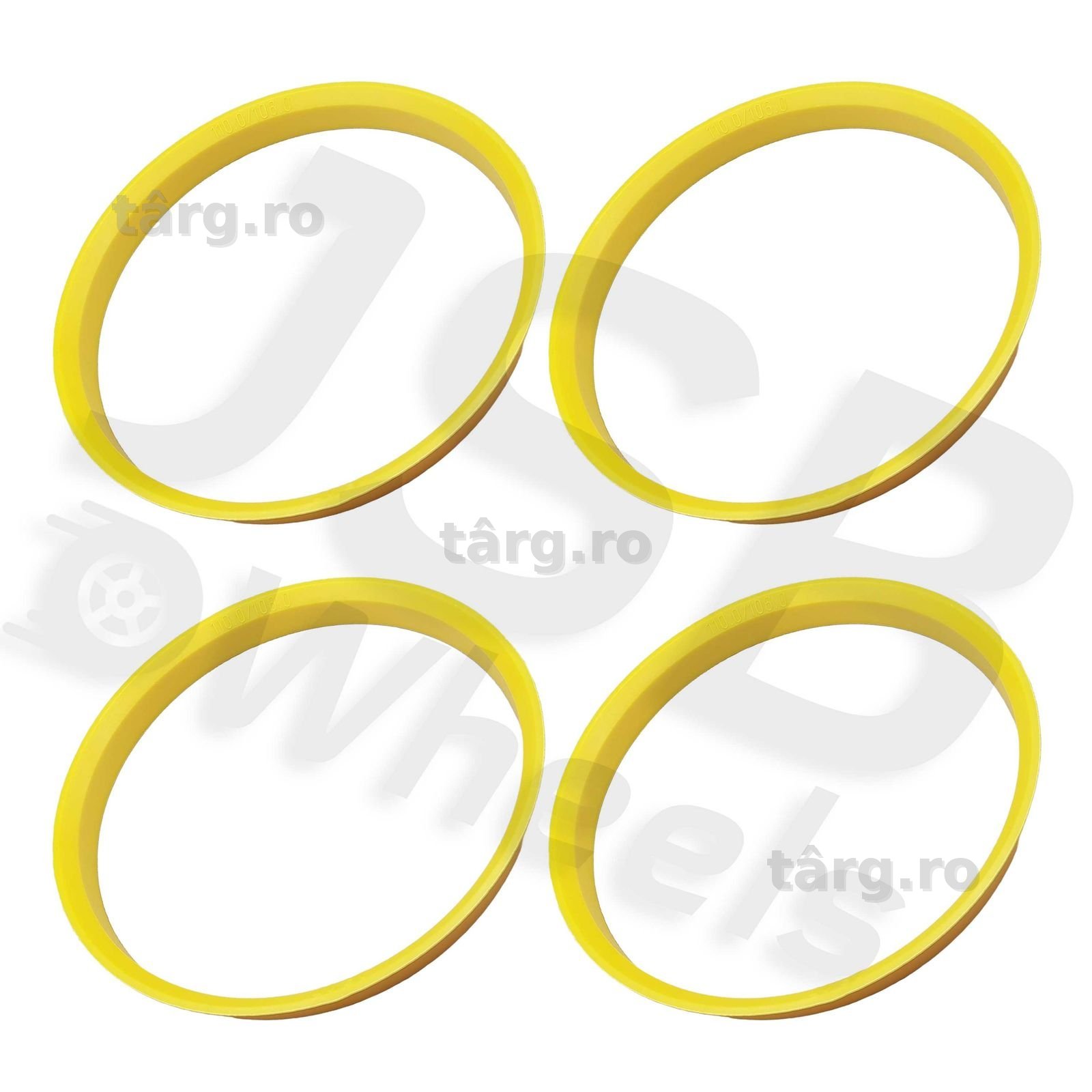 Set inele de centrare ghidaj jante noi 110-106 mm Lexus, Toyota Hi-Lux