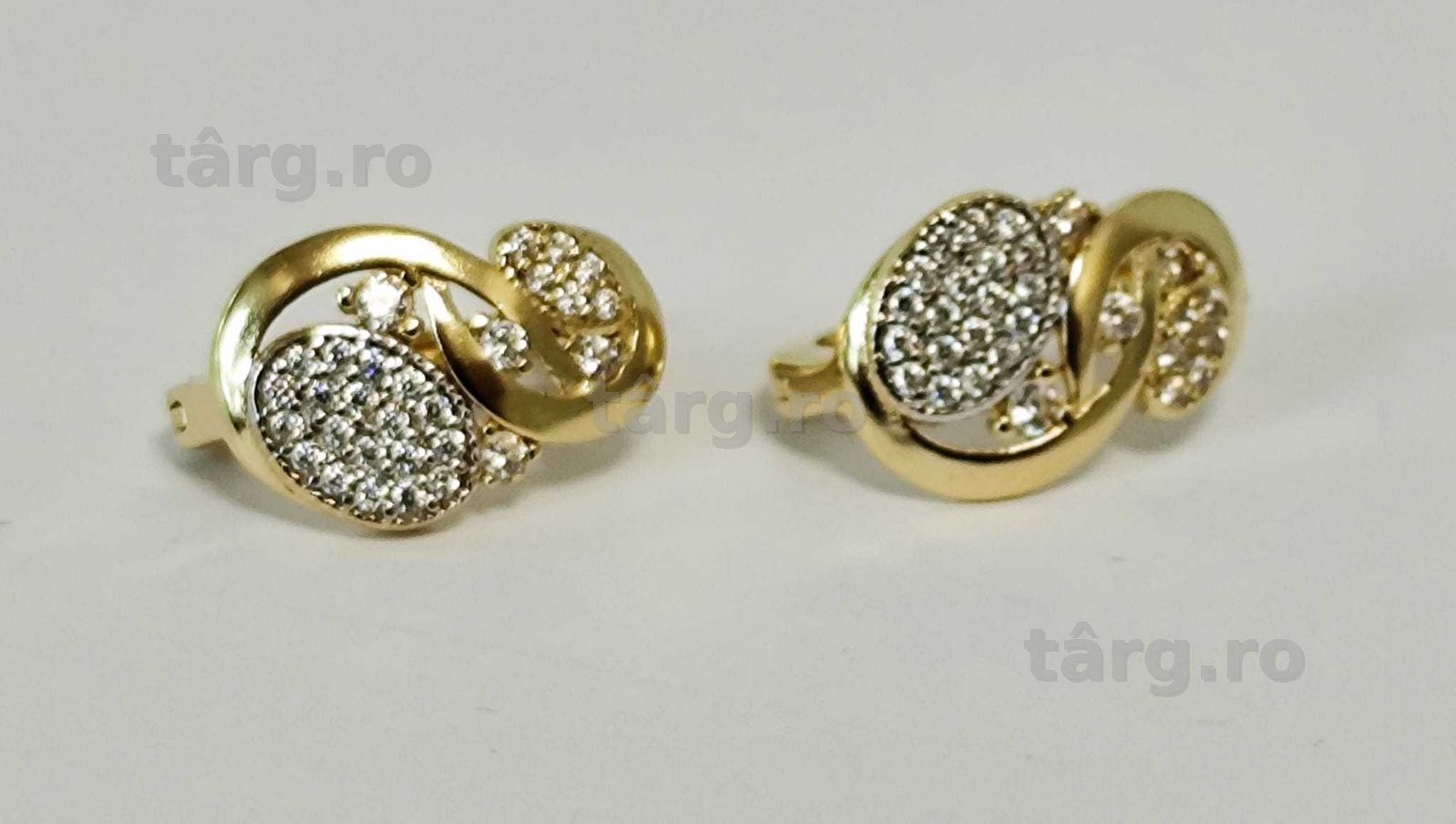 Cercei aur 14K 2.66 Gr (AG35  B 34689.1) Garantie 2 ani ! 2