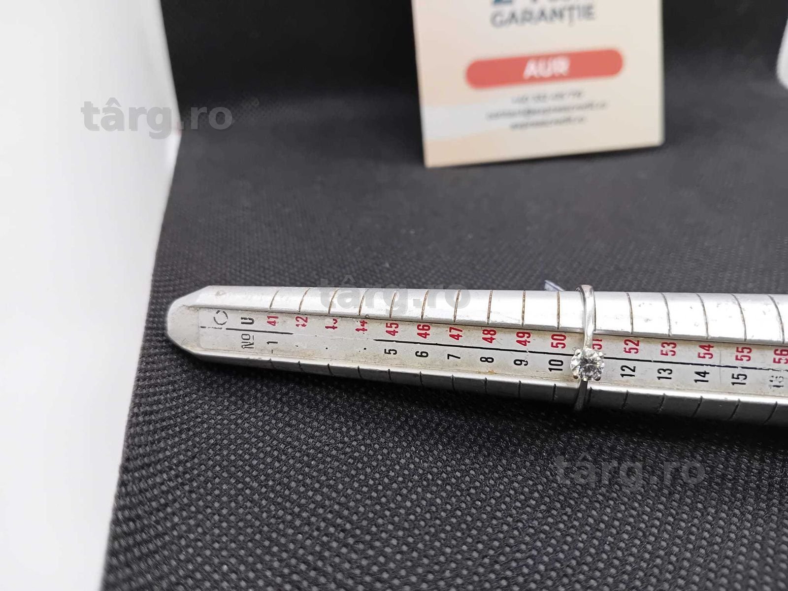 Inel aur alb 14K 1.37 gr (ECA 39/ B18033.1 ) Garantie 2 ani! 2
