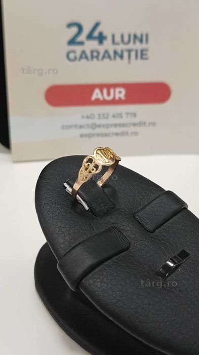 [AG24 Harlau B.45667.2] Inel aur 14k 1.18g Garantie 2 ani! 2