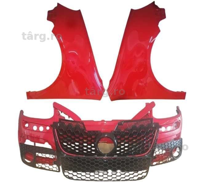 Bara + Aripa Fata Dreapta & Stanga VW Golf 5/V GTi 2004-2008 LY3D Rosu