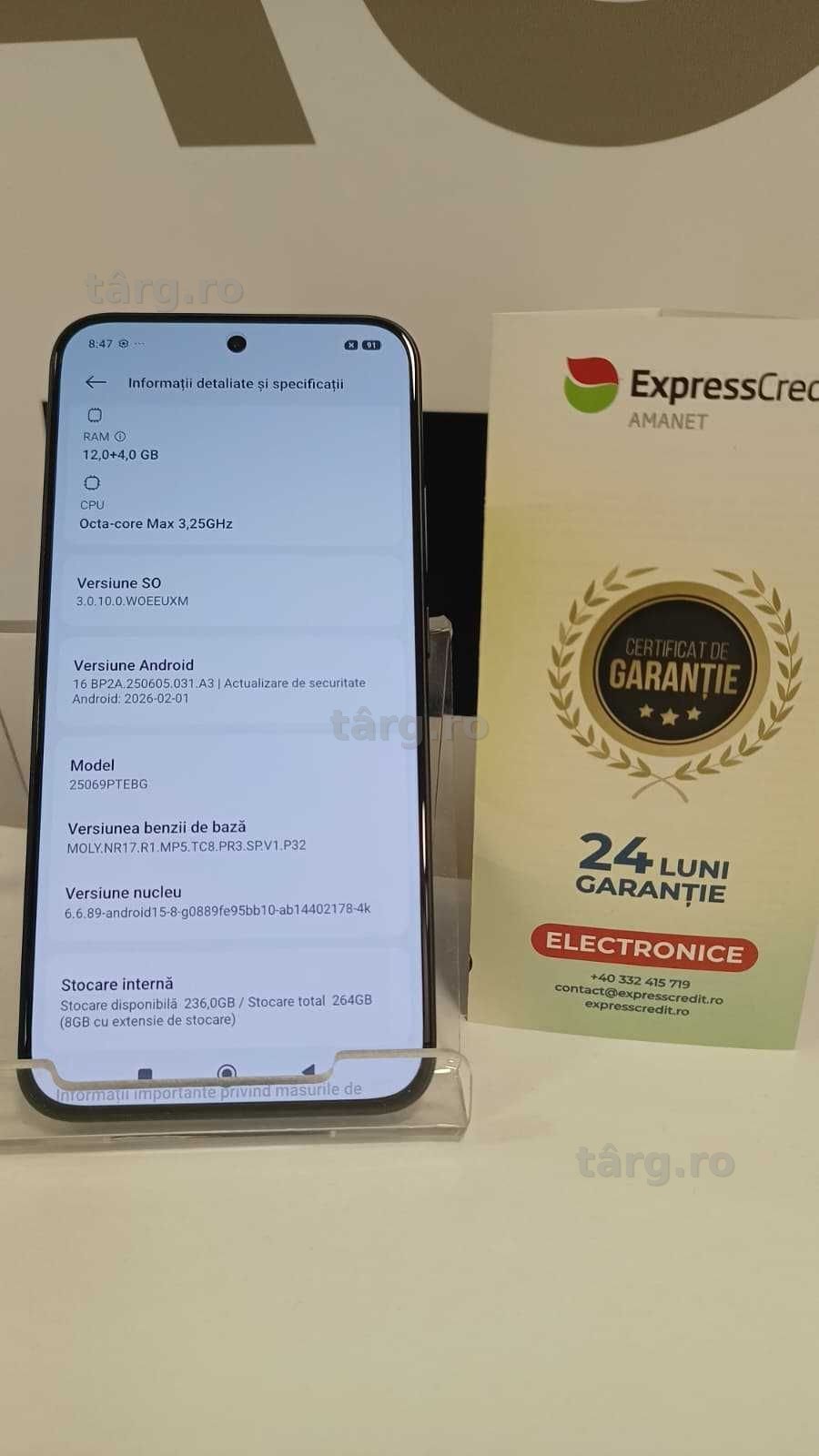 Xiaomi 15T 5G 256Gb / 12Gb Ram [AG24 Harlau B.45788] Garantie 2 ani! 2