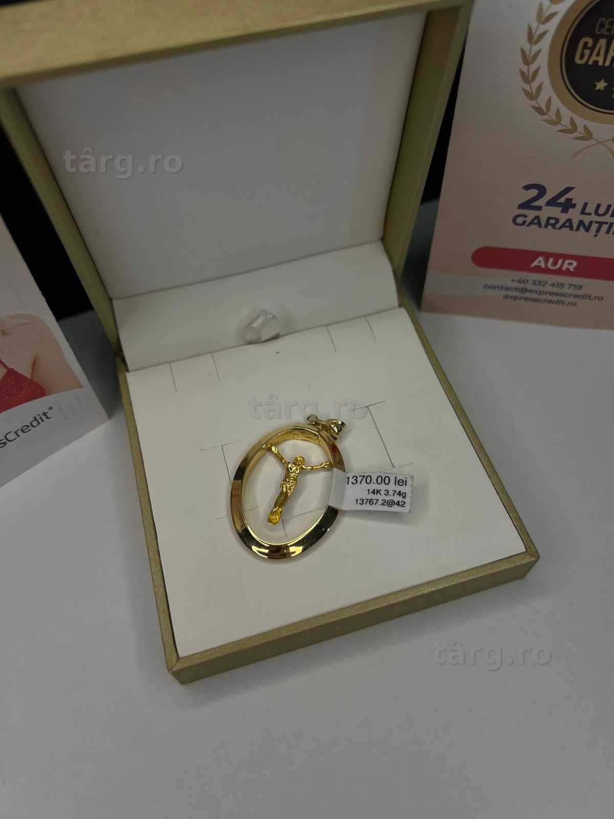 Pandantiv Aur 14K 3.74gr (AG42 B.13767.2) GARANTIE 24 LUNI