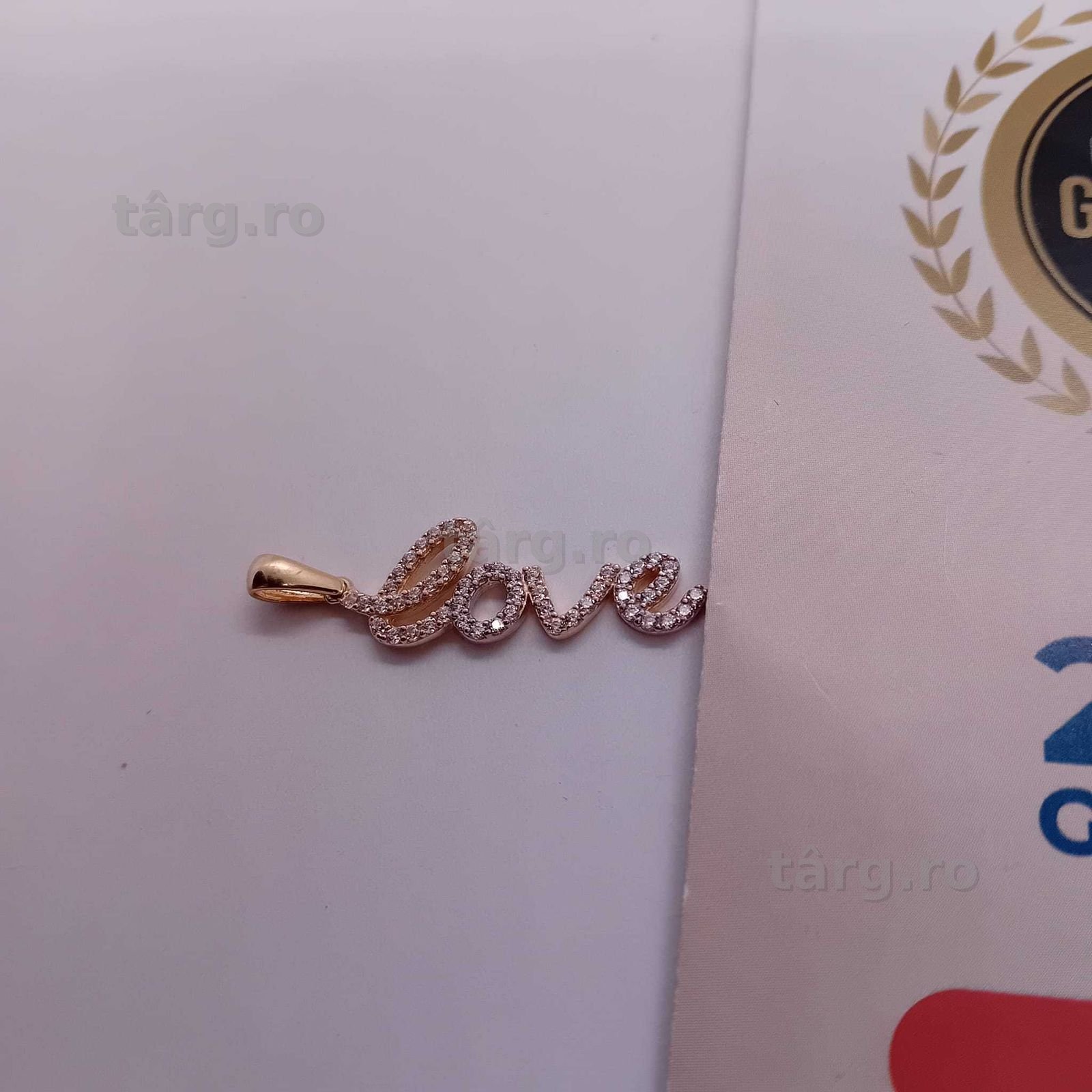 Pandantiv aur 14K 1.74g (Ag4 Dacia B.51023.2) Garantie 2 ani 2