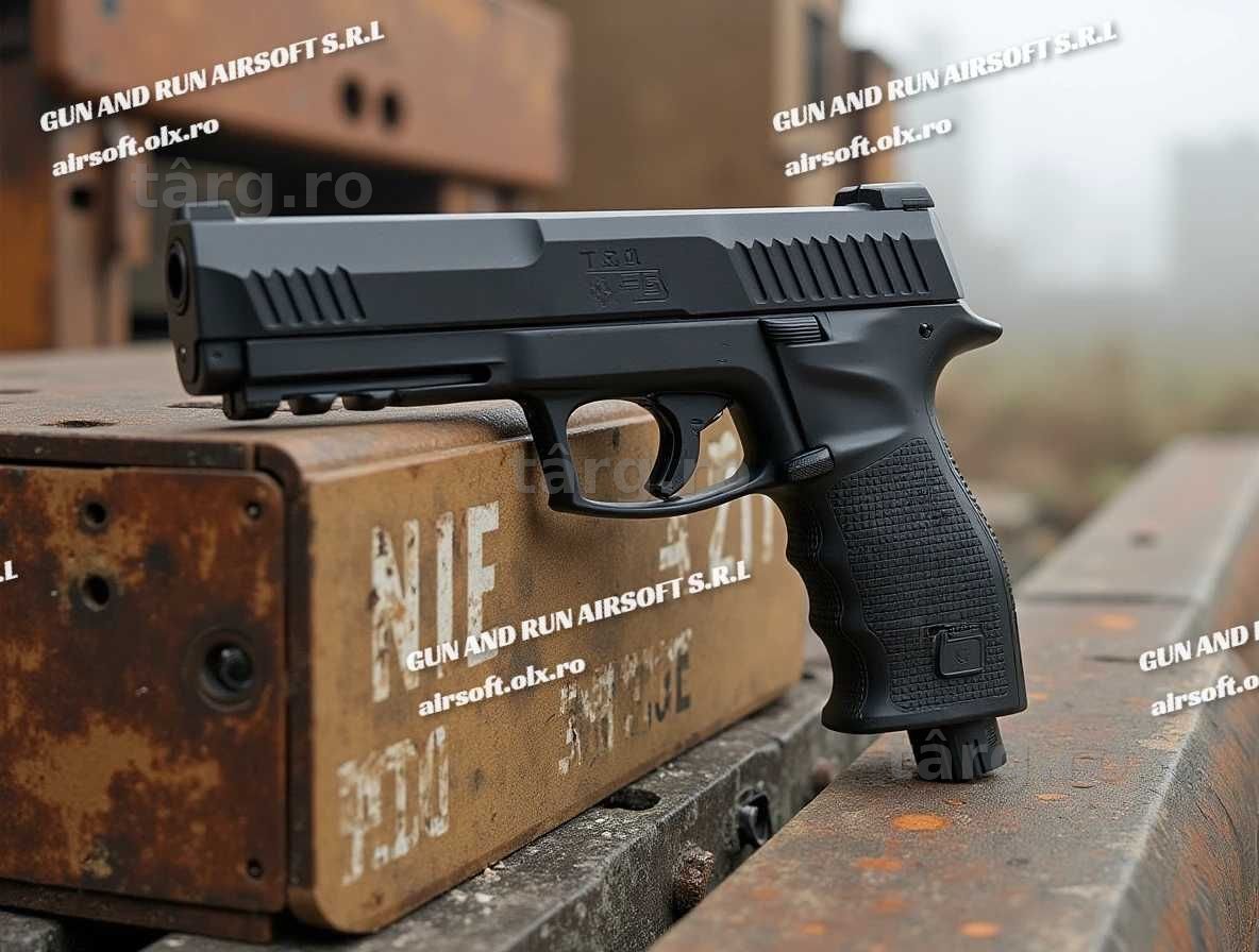 Pistol ~24J~ Modificat *PENTRU DAUNATOARE* Nou!! Airsoft Co2 Pusca HDP