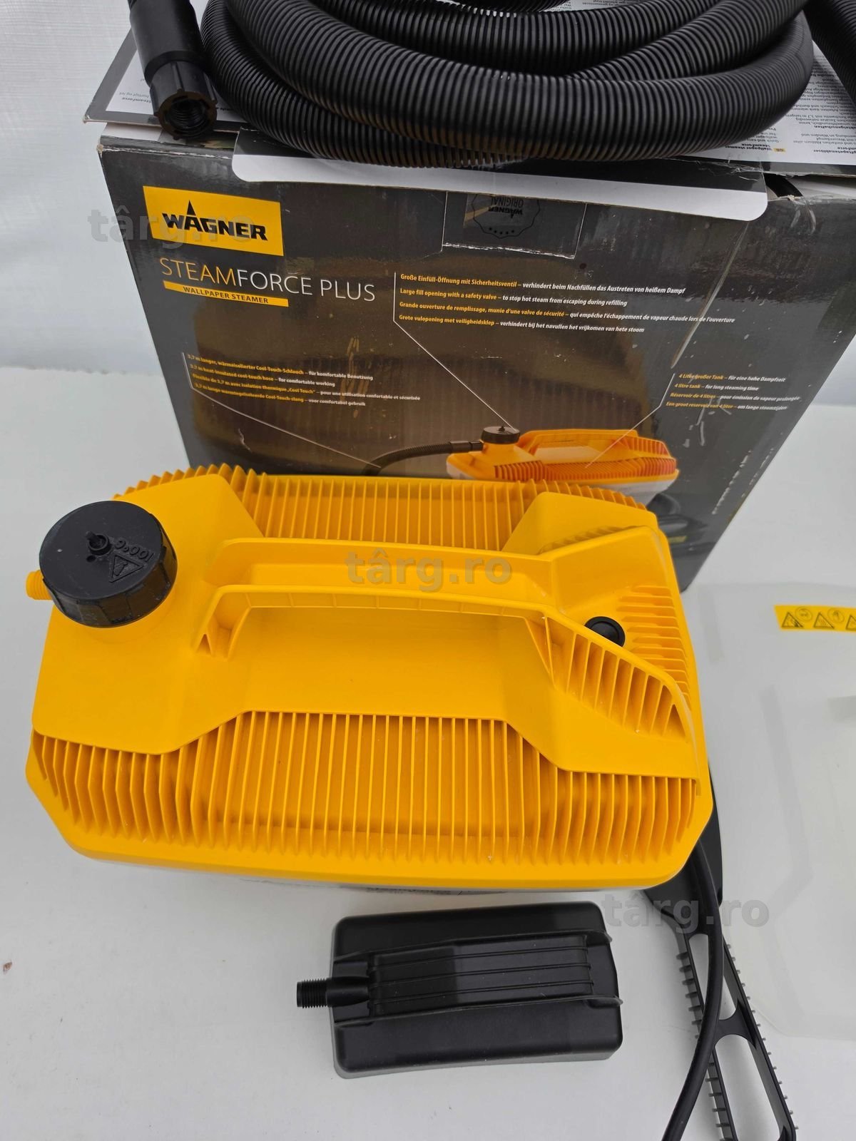 Aparat cu abur pentru dezlipit tapet Wagner Steam Force 5