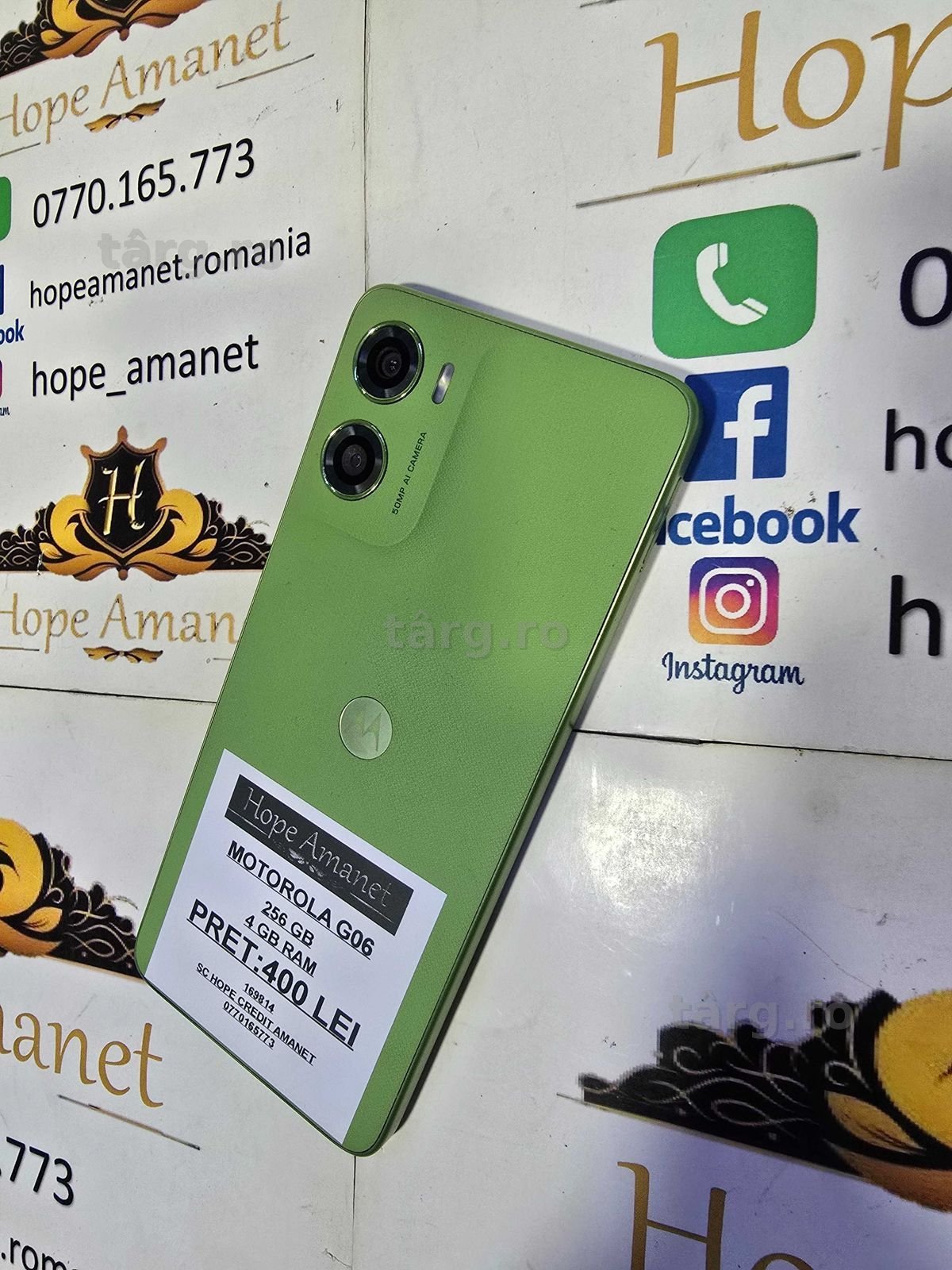 Hope Amanet P6 MOTOROLA G06 2