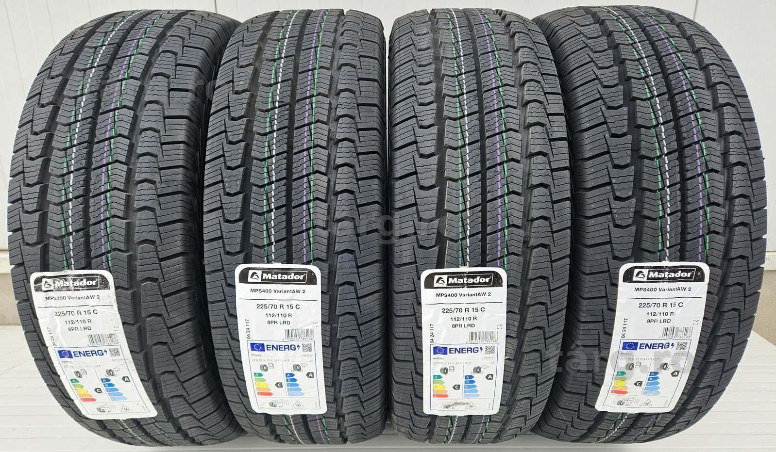 225/70 R15C, 112R, MATADOR (by Continental), Anvelope All Season M+S