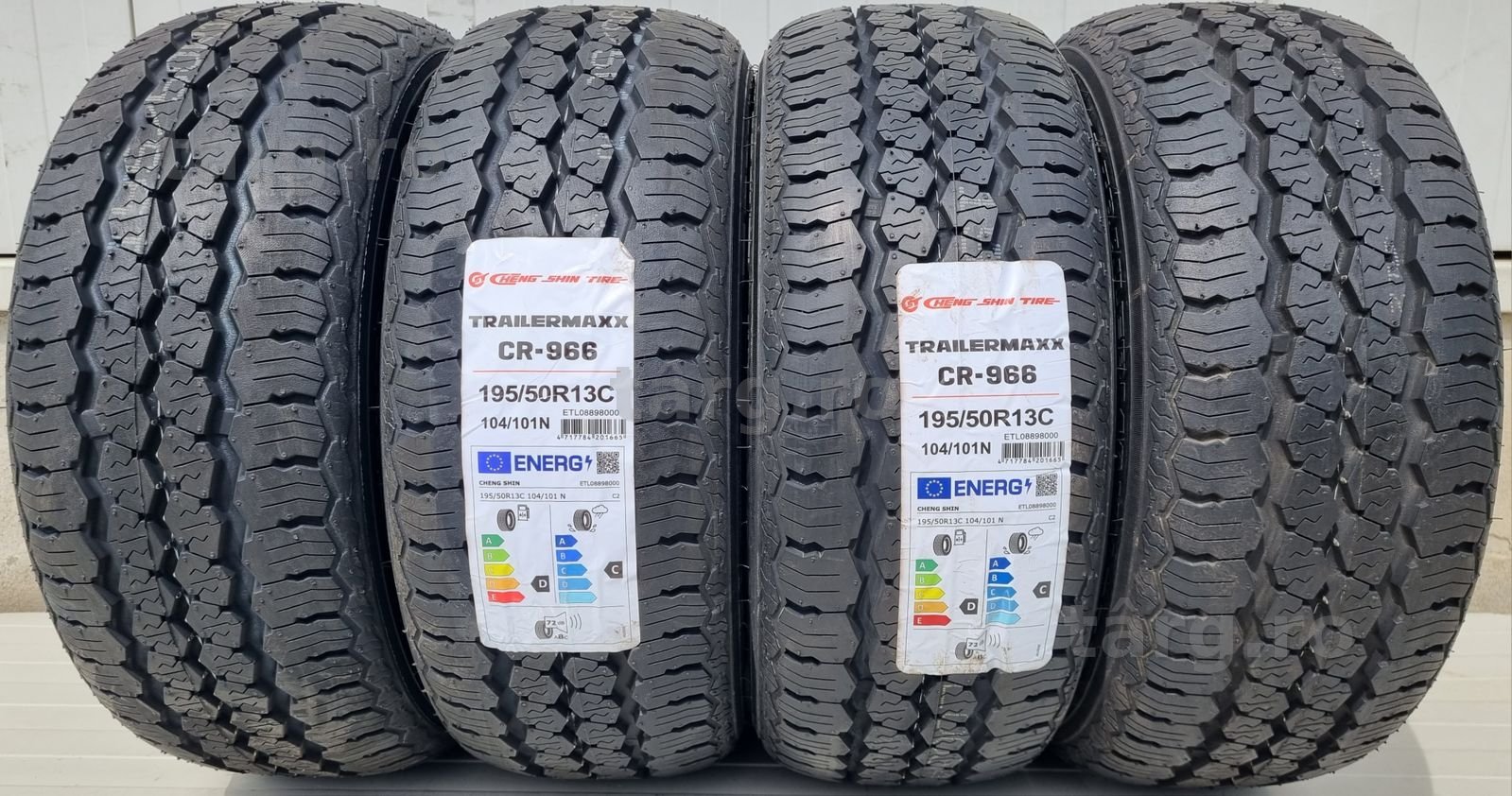 195/50 R13C, 104N, MAXXIS, TrailerMax Anvelope remorca M+S