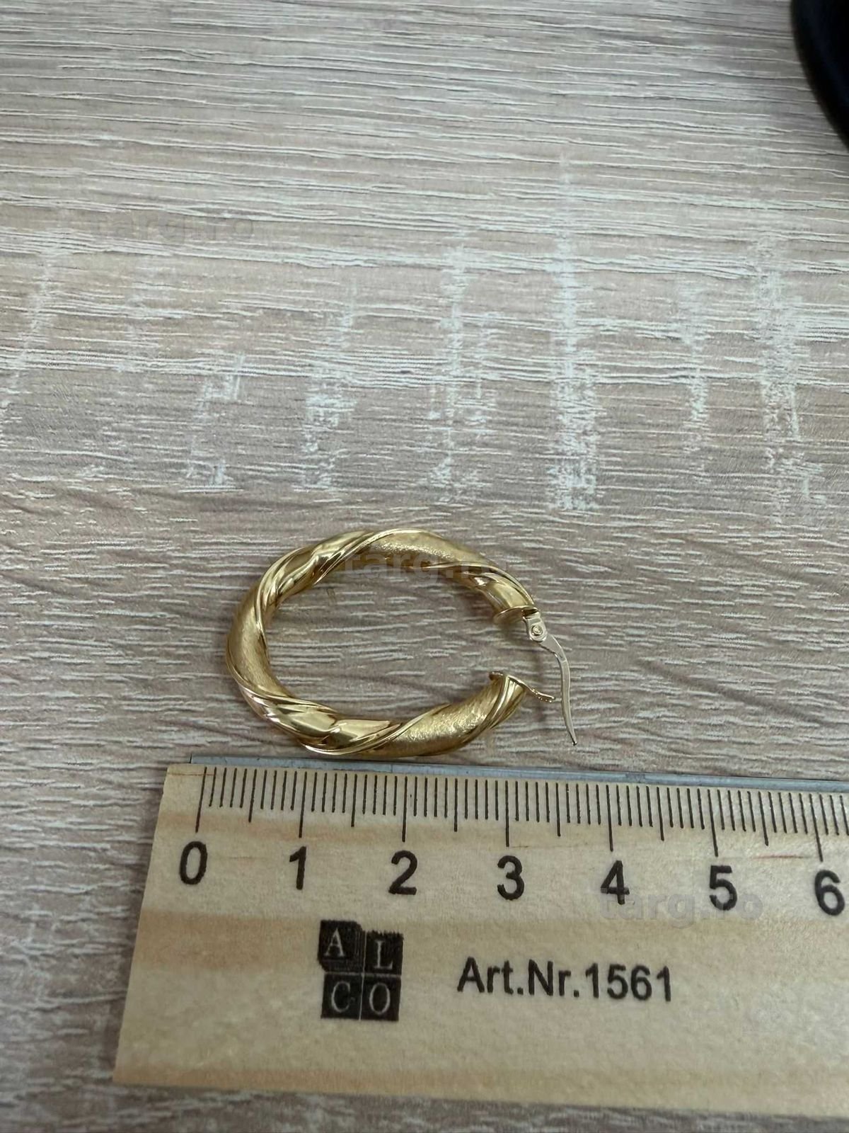Cercei aur 18k 3.45 gr (ECA 39 / b17941.1) Garantie 2 ani! 3