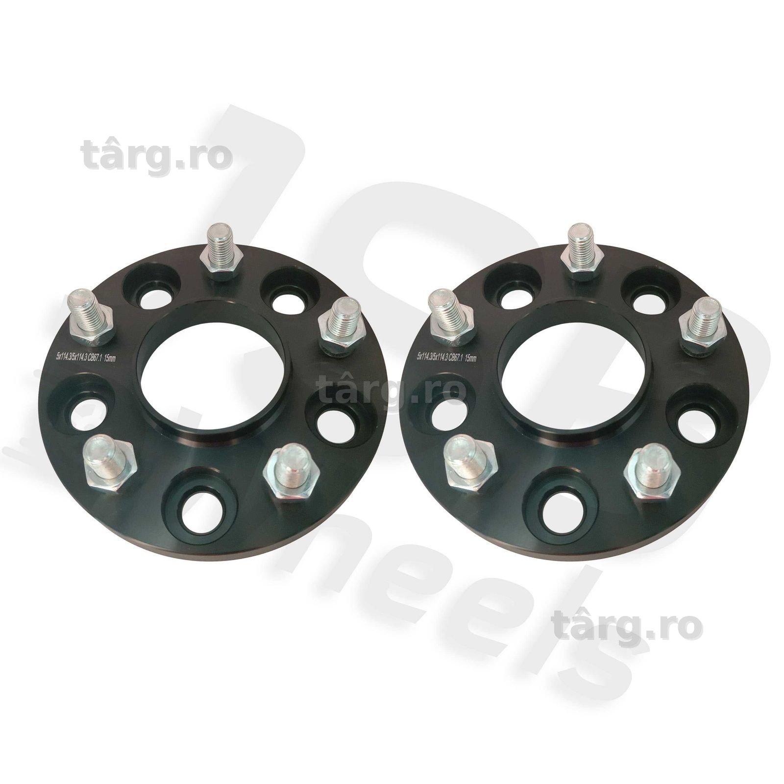 Flanse distantiere cu prindere dubla noi 5x114.3 pentru Mazda, Hyundai, Kia si Mitsubishi