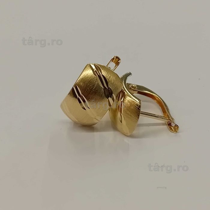 Cercei aur 14k 1.69g (ag49 Esplanada b.7206) Garantie 2 Ani 3