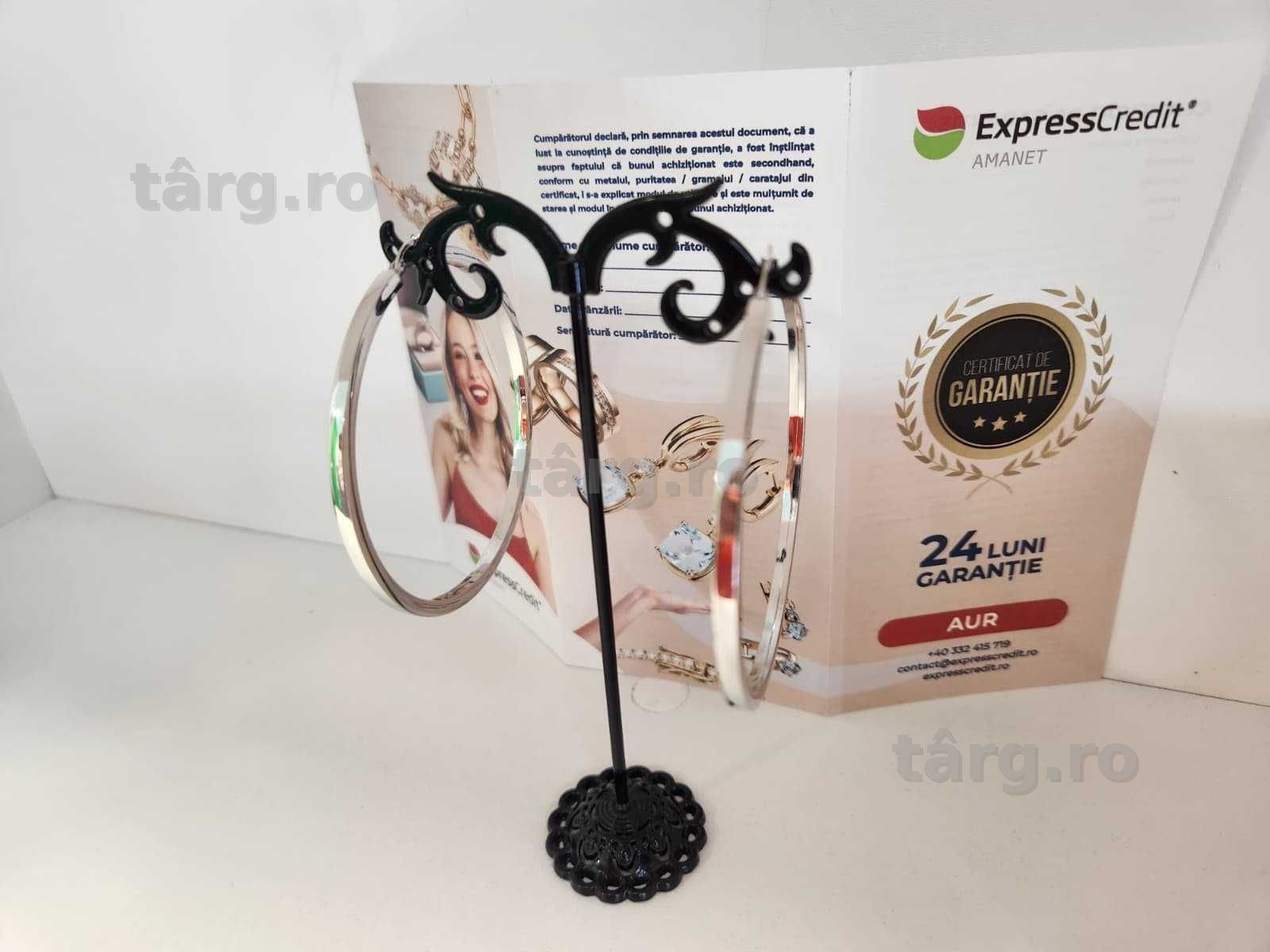 Cercei aur 14k 8.26g( b68155.3/AG2 Tudor)- Garantie 2 ani! 2